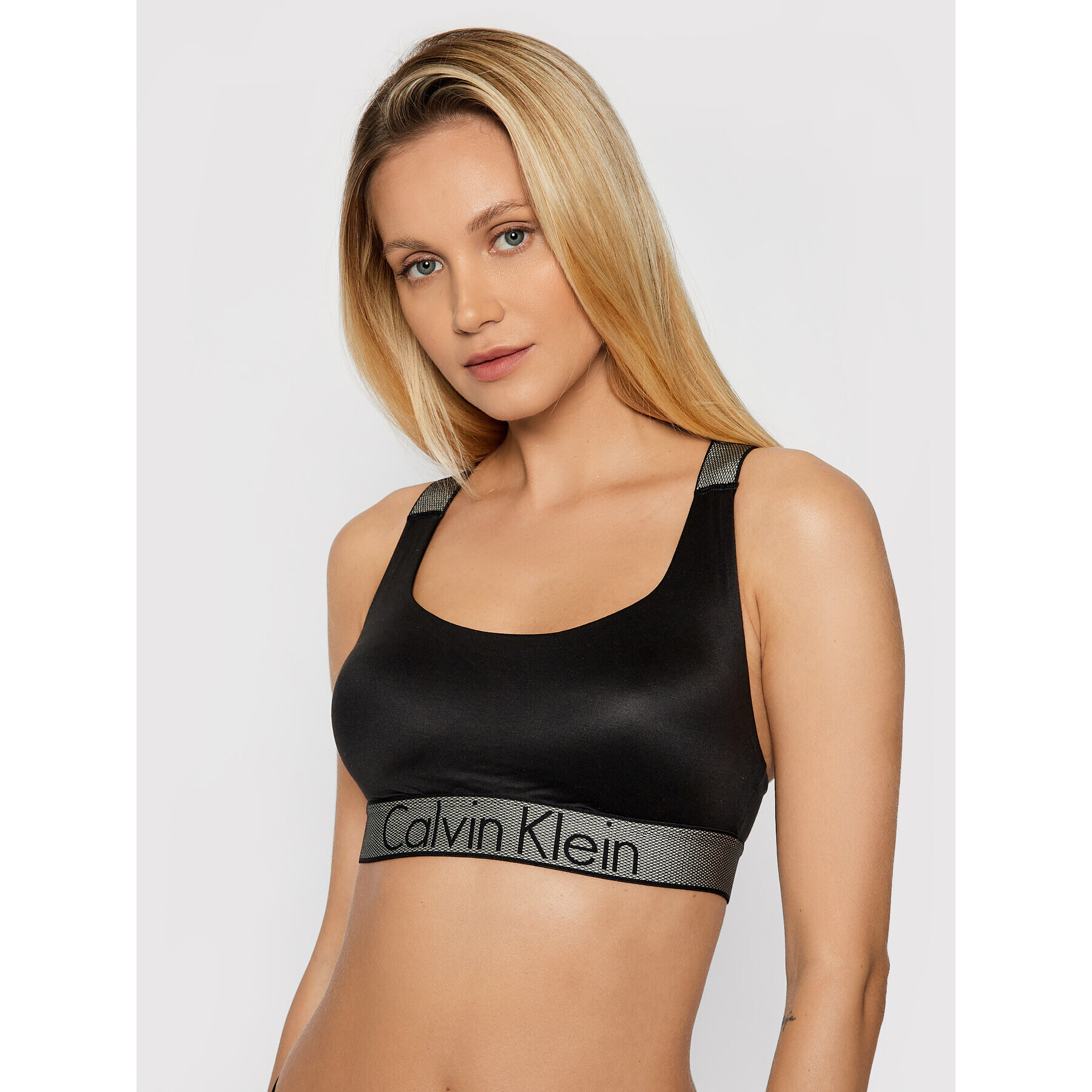 Calvin Klein Underwear Сутиен-топ 000QF4053E Черен - Pepit.bg