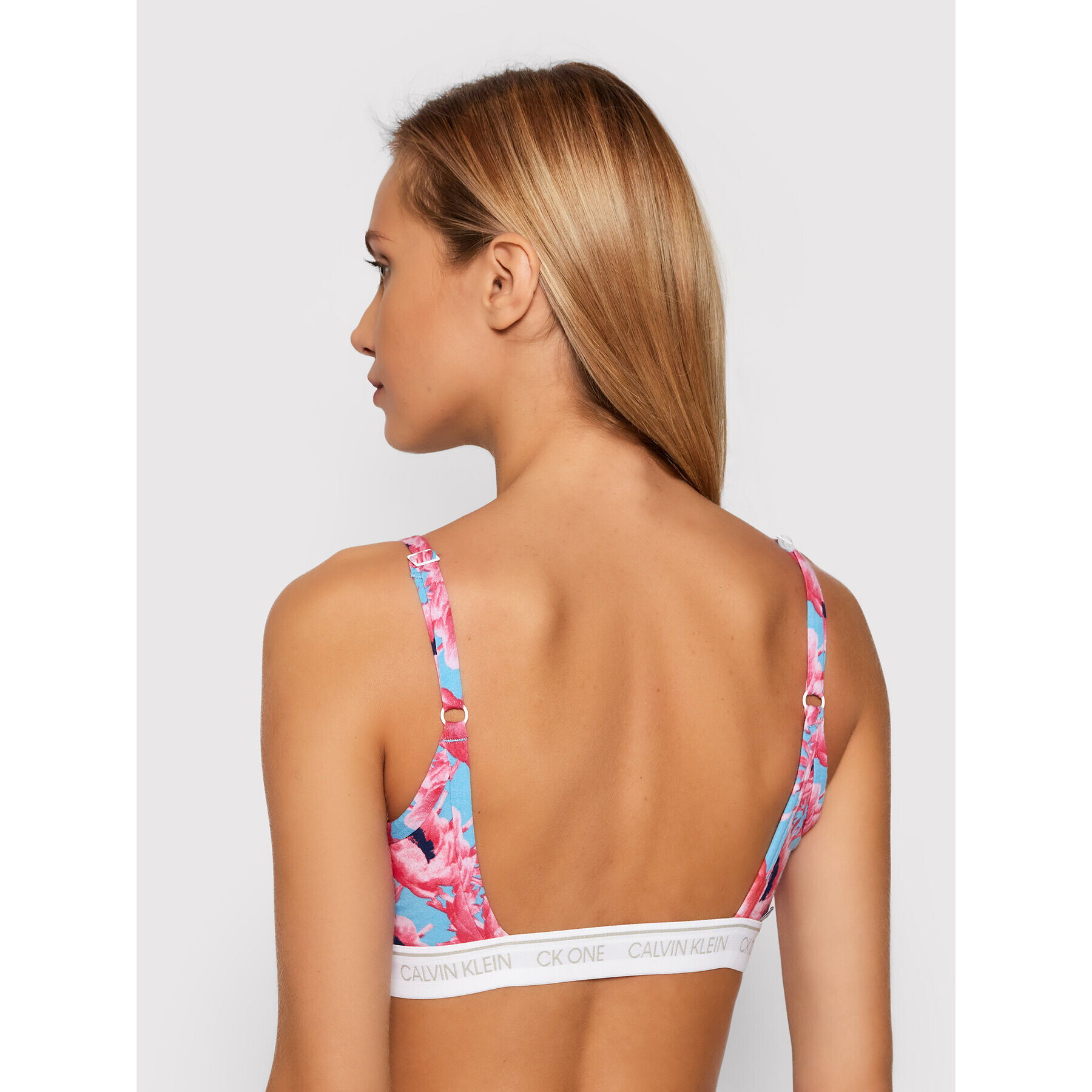 Calvin Klein Underwear Сутиен-топ 000QF5727E Син - Pepit.bg