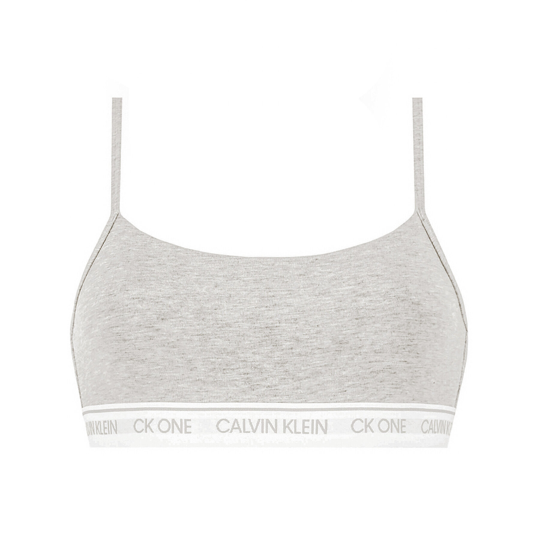 Calvin Klein Underwear Сутиен-топ 000QF5727E Сив - Pepit.bg