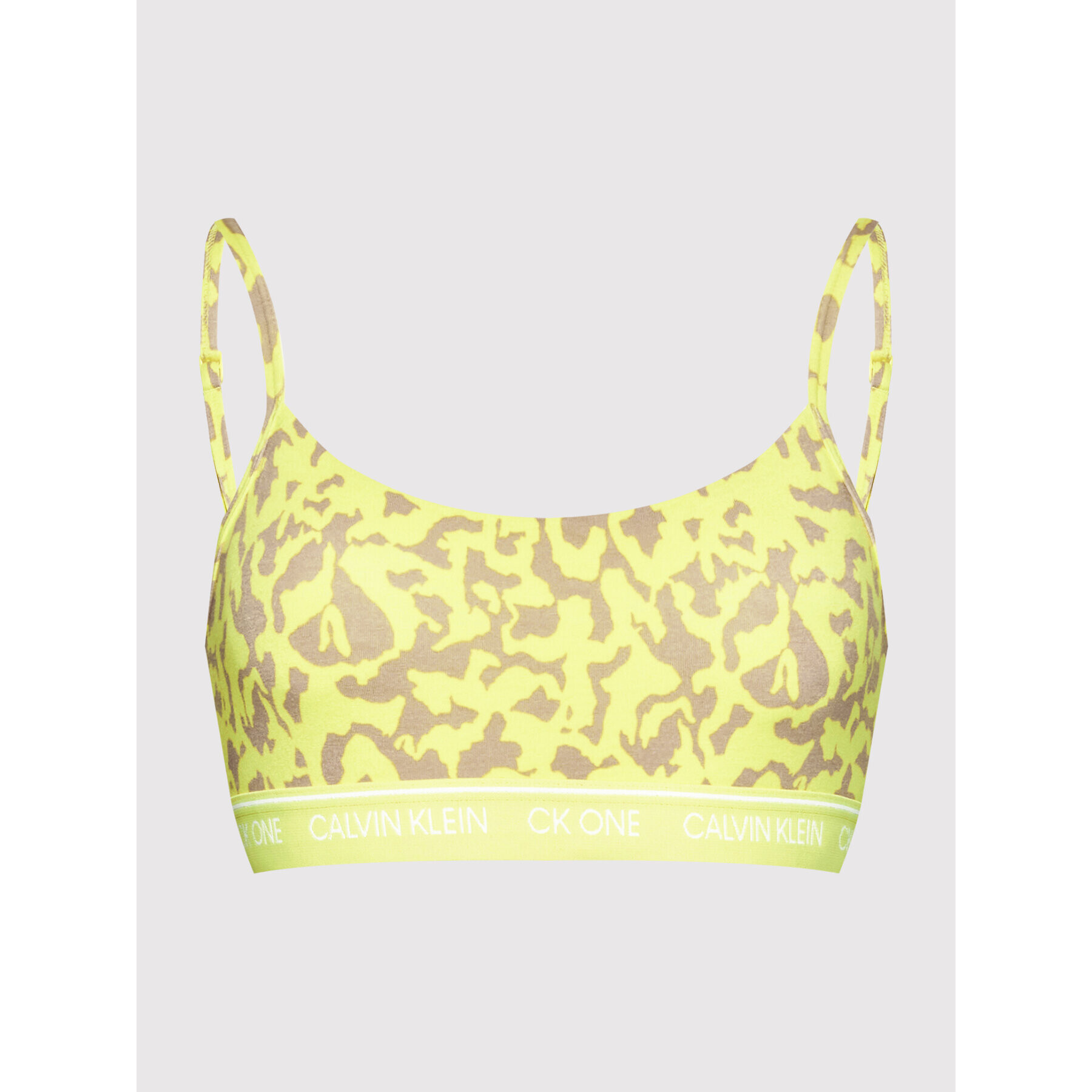 Calvin Klein Underwear Сутиен-топ 000QF5727E Зелен - Pepit.bg