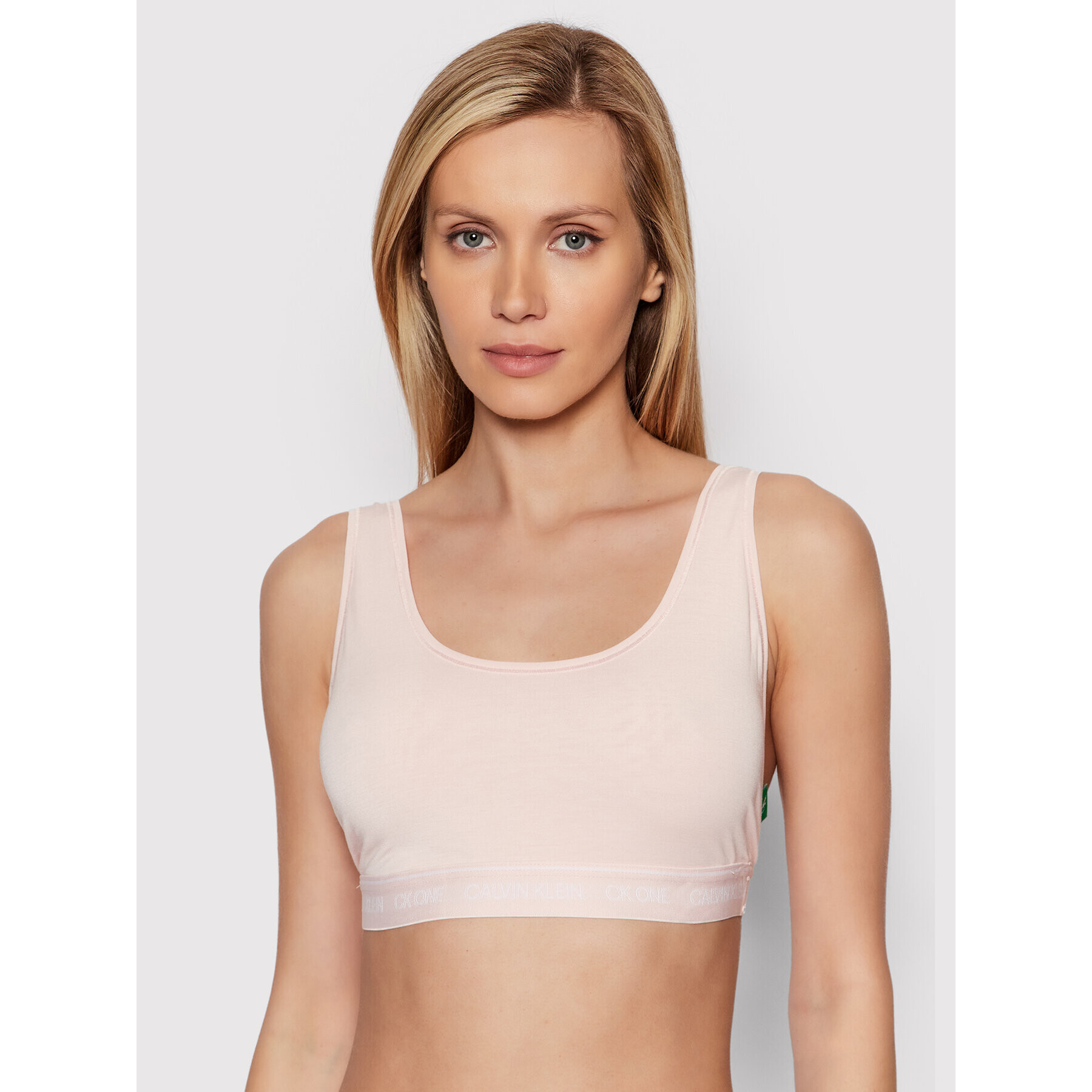 Calvin Klein Underwear Сутиен-топ 000QF6502E Розов - Pepit.bg