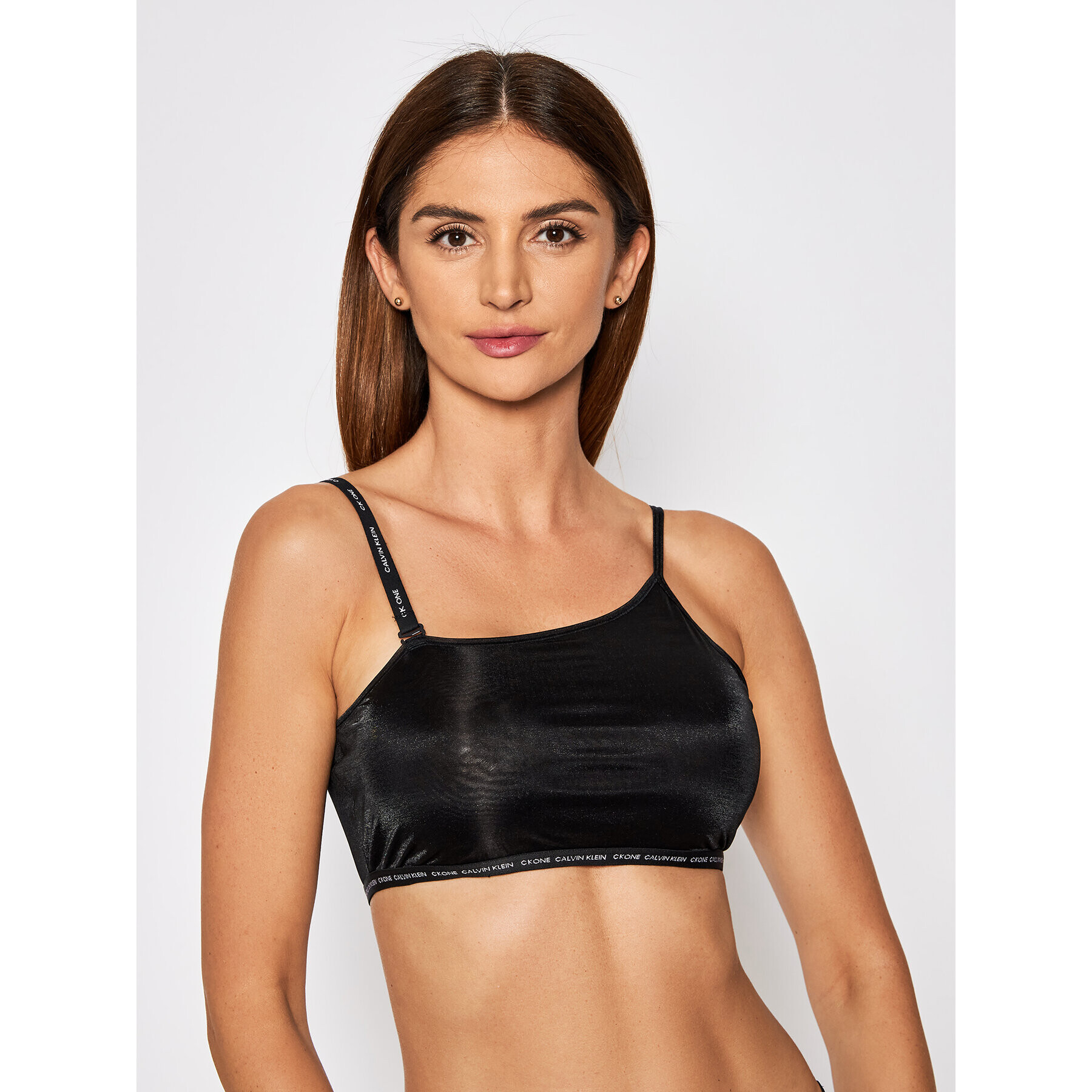 Calvin Klein Underwear Сутиен-топ 000QF6522E Черен - Pepit.bg