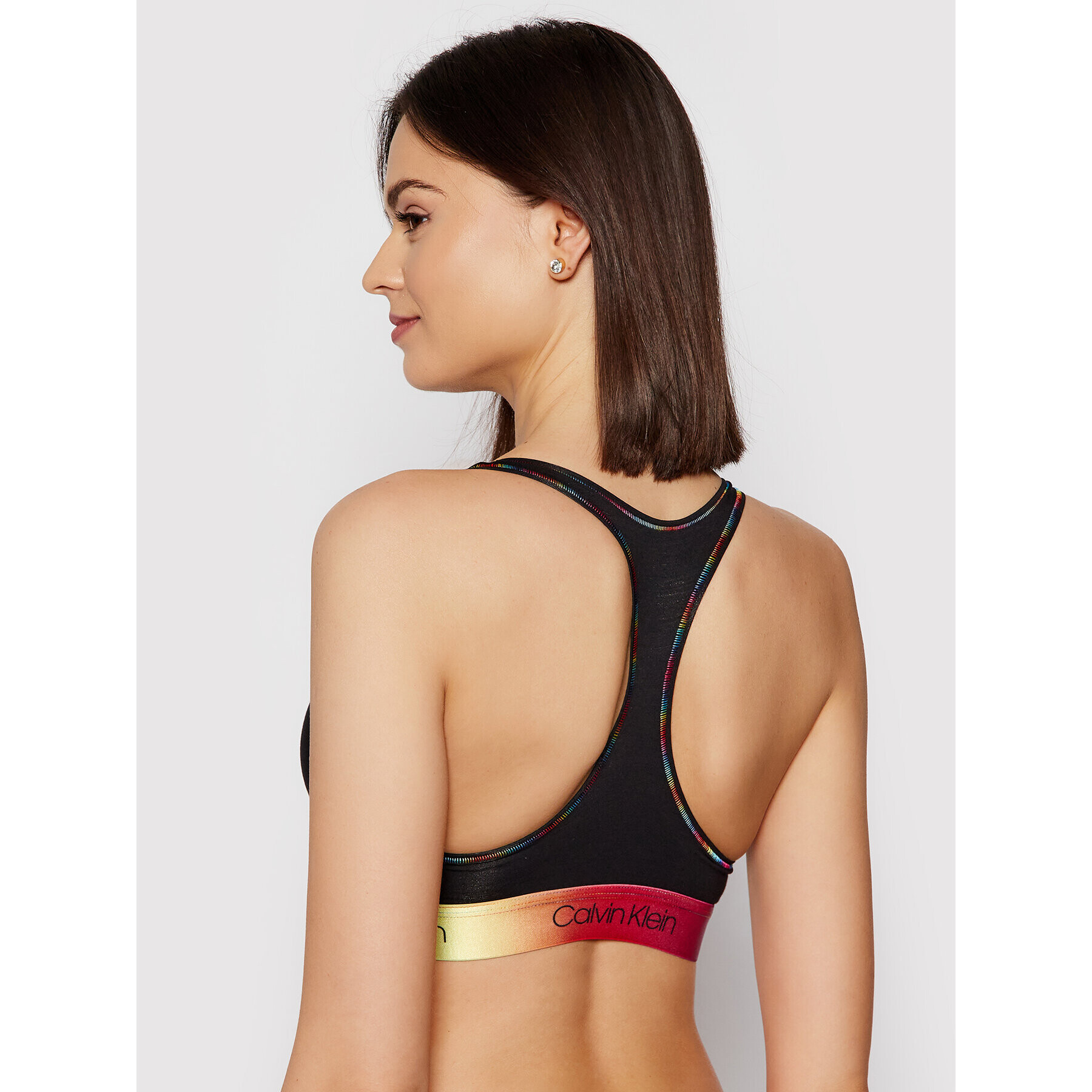 Calvin Klein Underwear Сутиен-топ 000QF6538E Черен - Pepit.bg
