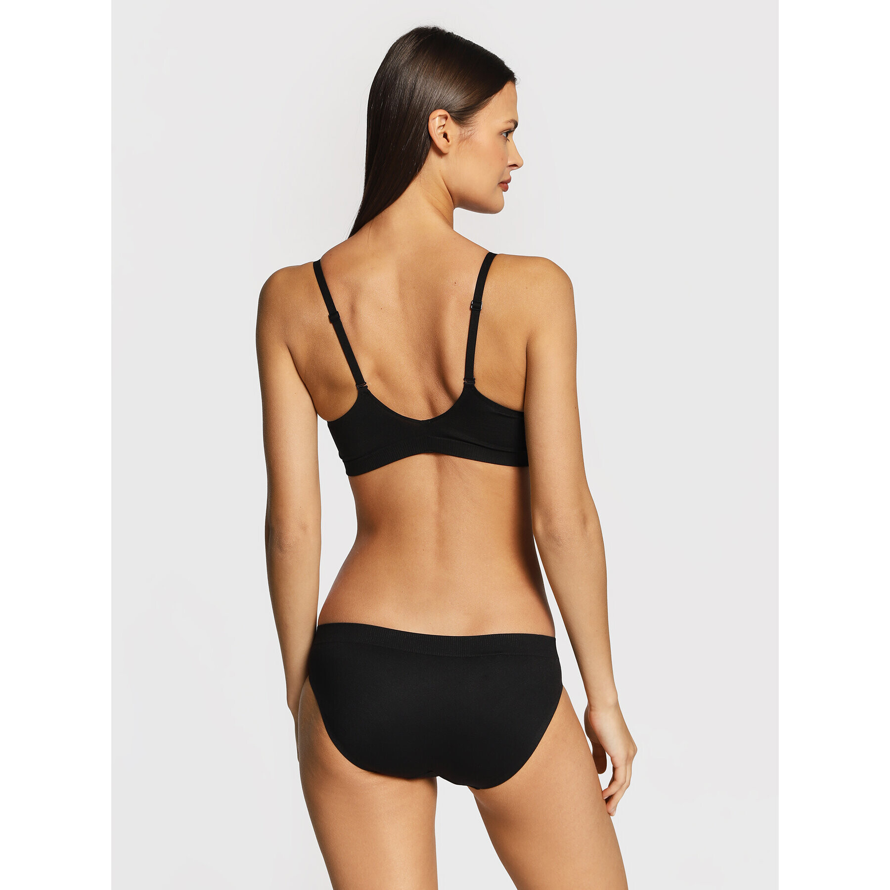 Calvin Klein Underwear Сутиен-топ 000QF6610E Черен - Pepit.bg