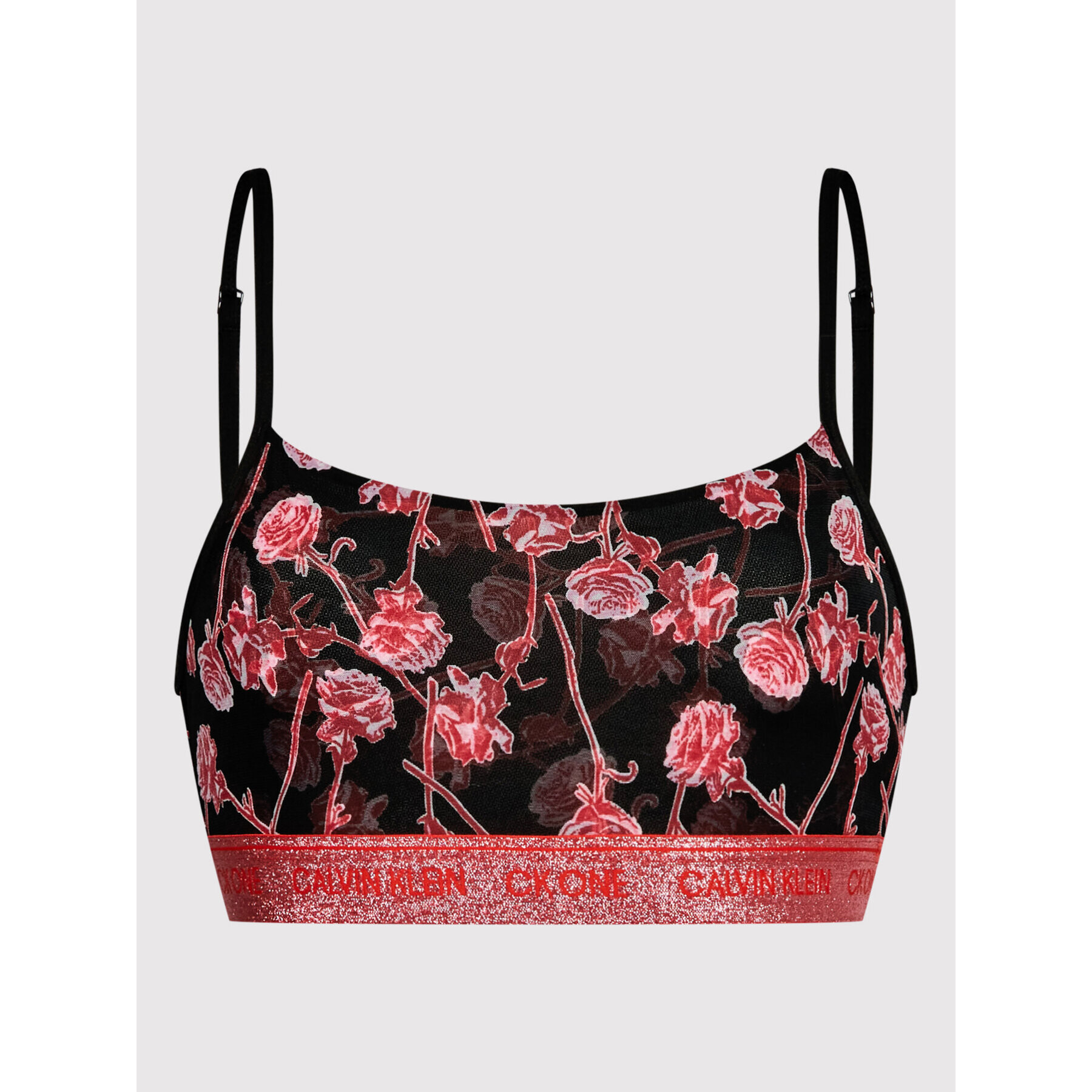 Calvin Klein Underwear Сутиен-топ 000QF6680E Черен - Pepit.bg