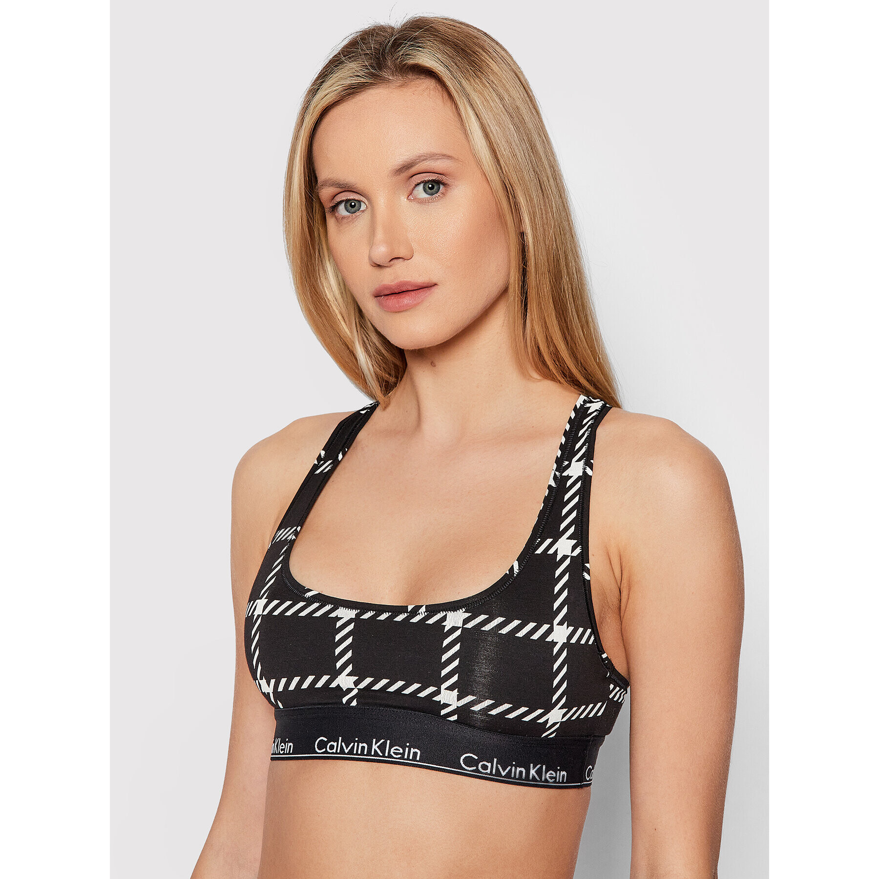 Calvin Klein Underwear Сутиен-топ 000QF6701E Черен - Pepit.bg