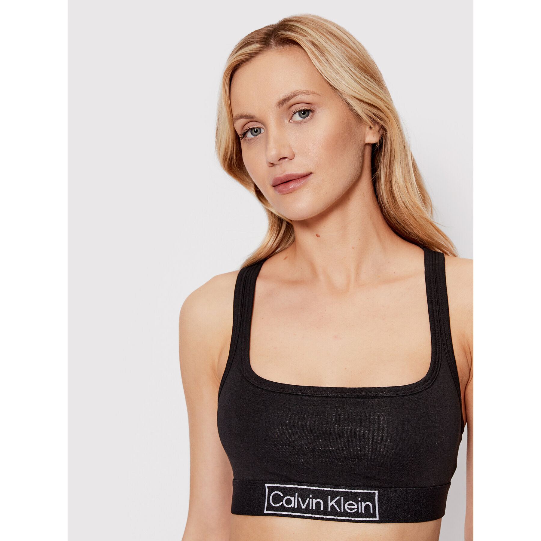 Calvin Klein Underwear Сутиен-топ 000QF6768E Черен - Pepit.bg