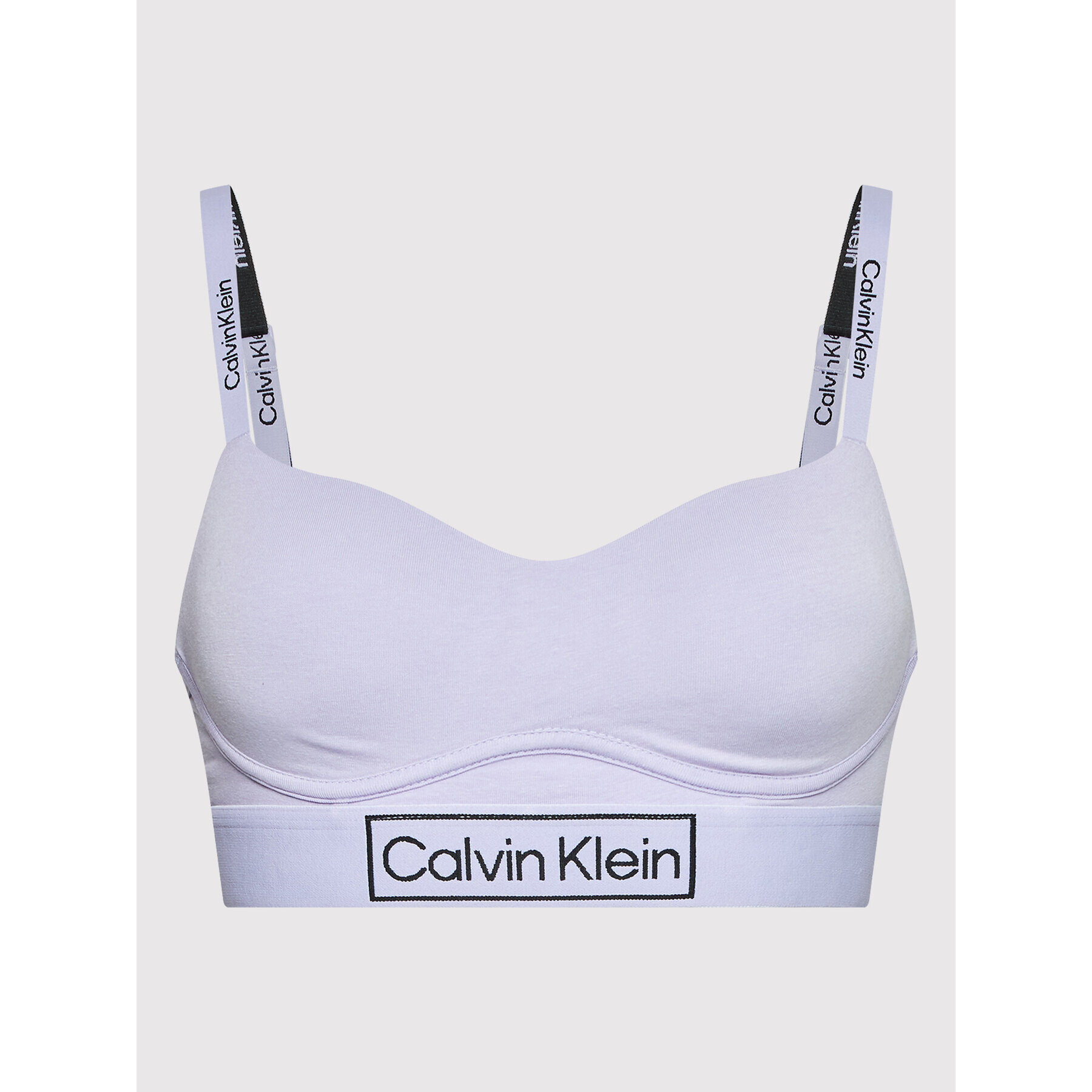 Calvin Klein Underwear Сутиен-топ 000QF6770E Виолетов - Pepit.bg