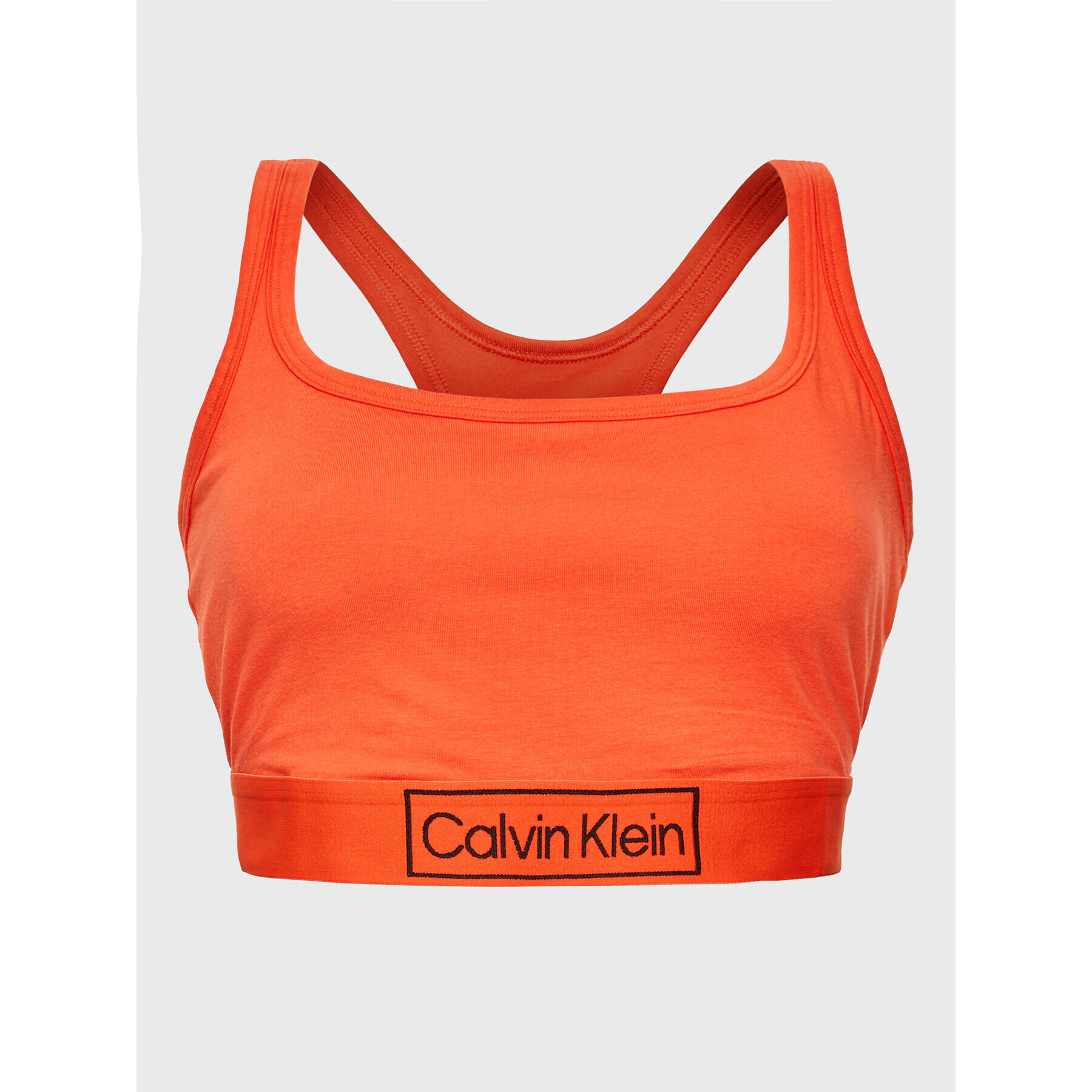 Calvin Klein Underwear Сутиен-топ 000QF6823E Оранжев - Pepit.bg