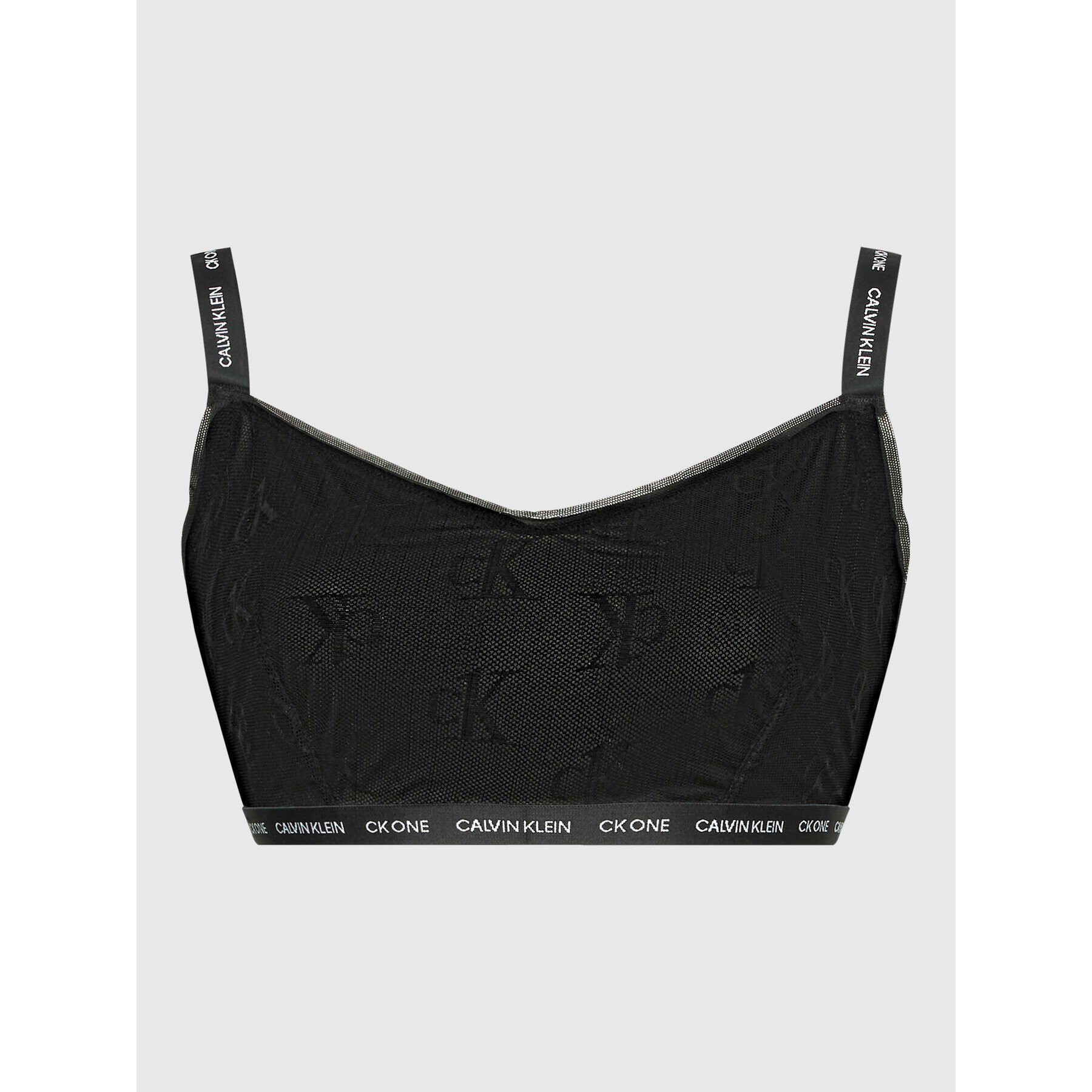 Calvin Klein Underwear Сутиен-топ 000QF6855E Черен - Pepit.bg