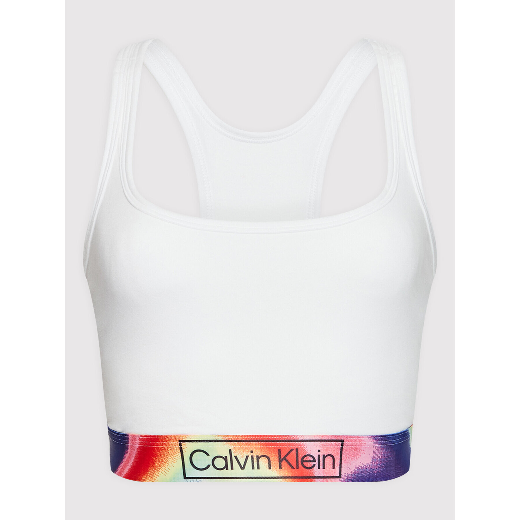 Calvin Klein Underwear Сутиен-топ 000QF6858E Бял - Pepit.bg