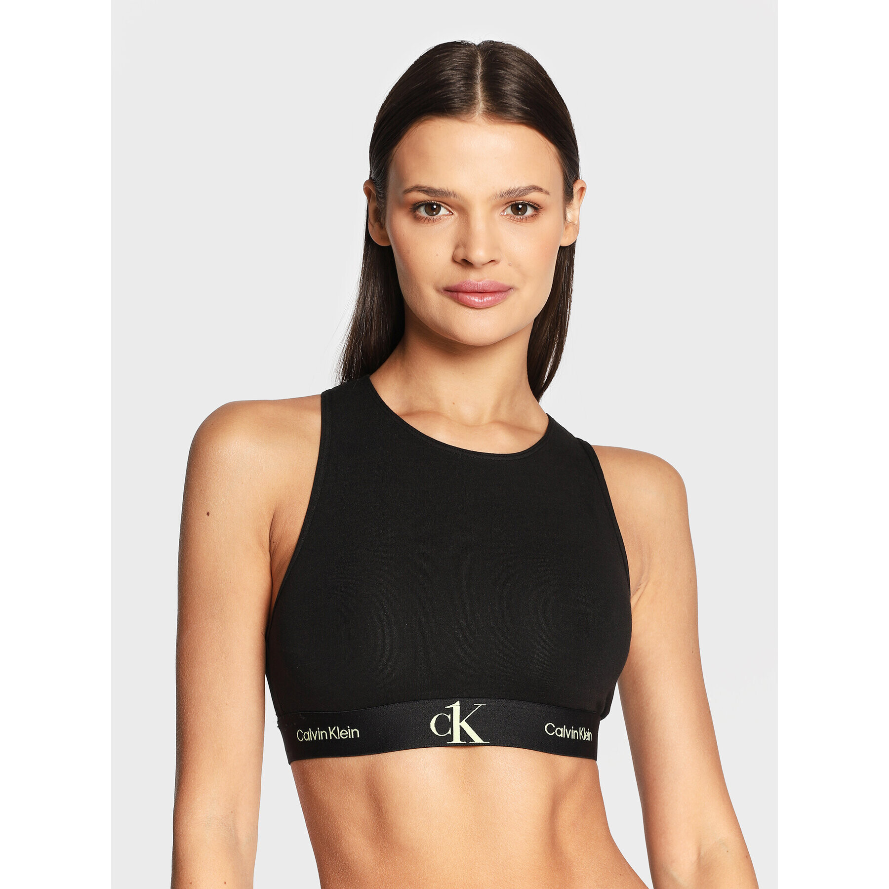 Calvin Klein Underwear Сутиен-топ 000QF6964E Черен - Pepit.bg