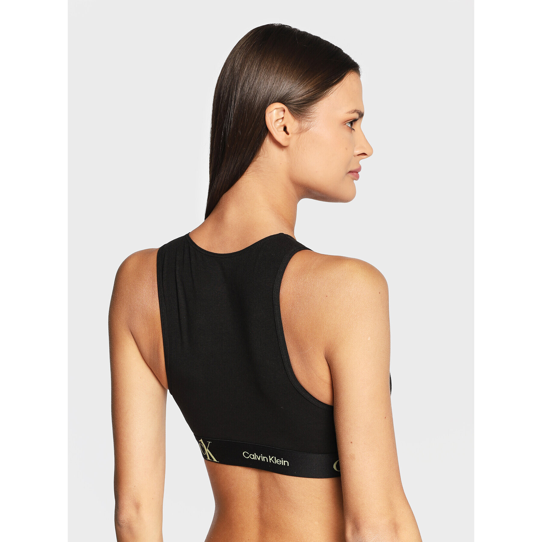 Calvin Klein Underwear Сутиен-топ 000QF6964E Черен - Pepit.bg