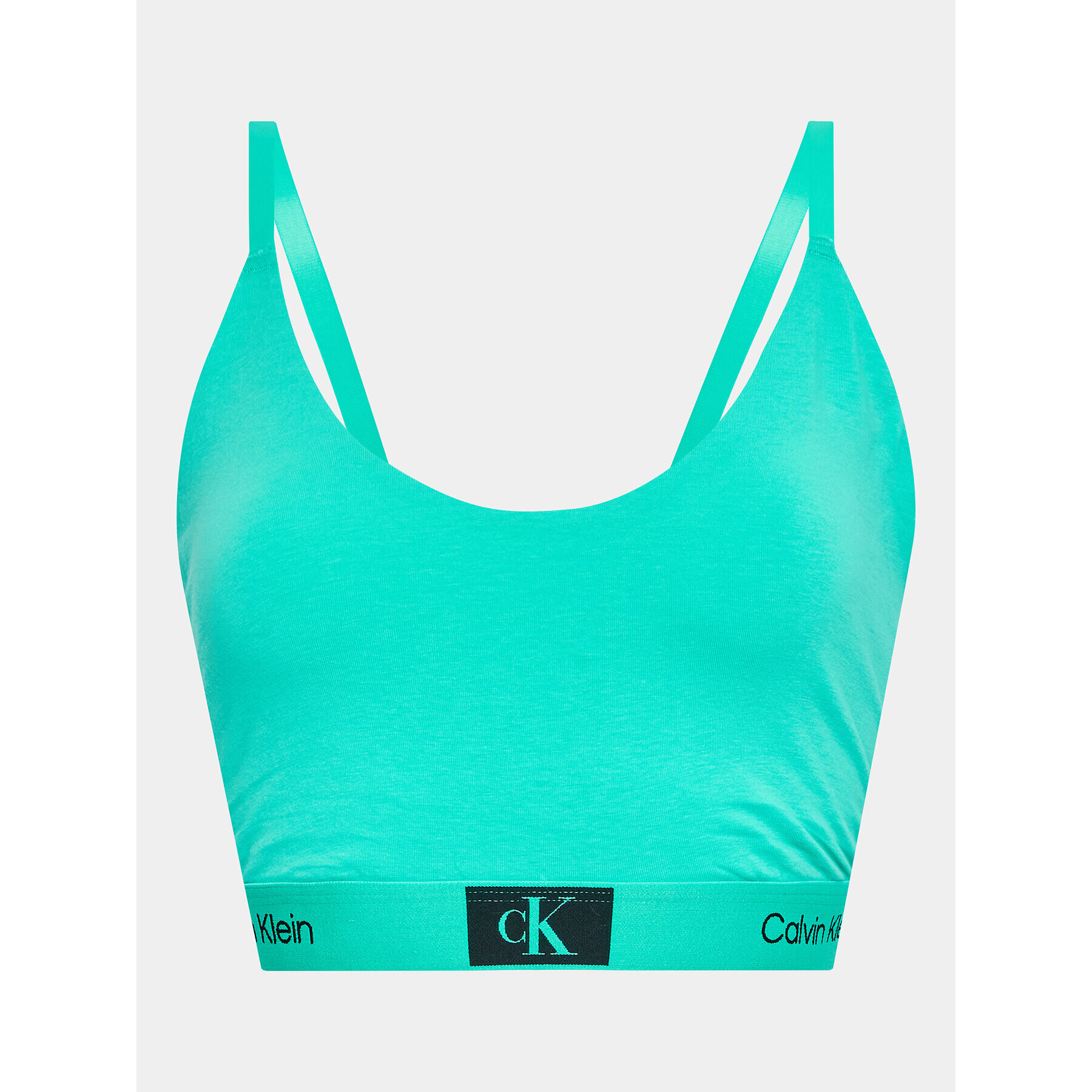 Calvin Klein Underwear Сутиен-топ 000QF7225E Син - Pepit.bg