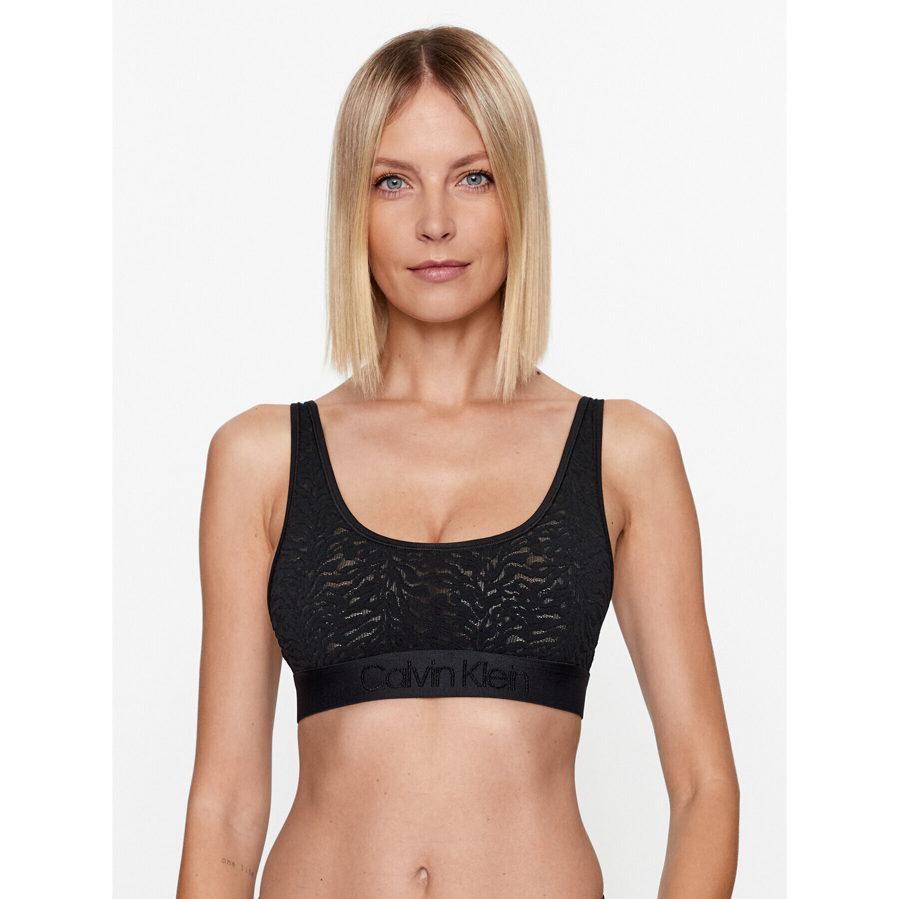 Calvin Klein Underwear Сутиен-топ 000QF7340E Черен - Pepit.bg