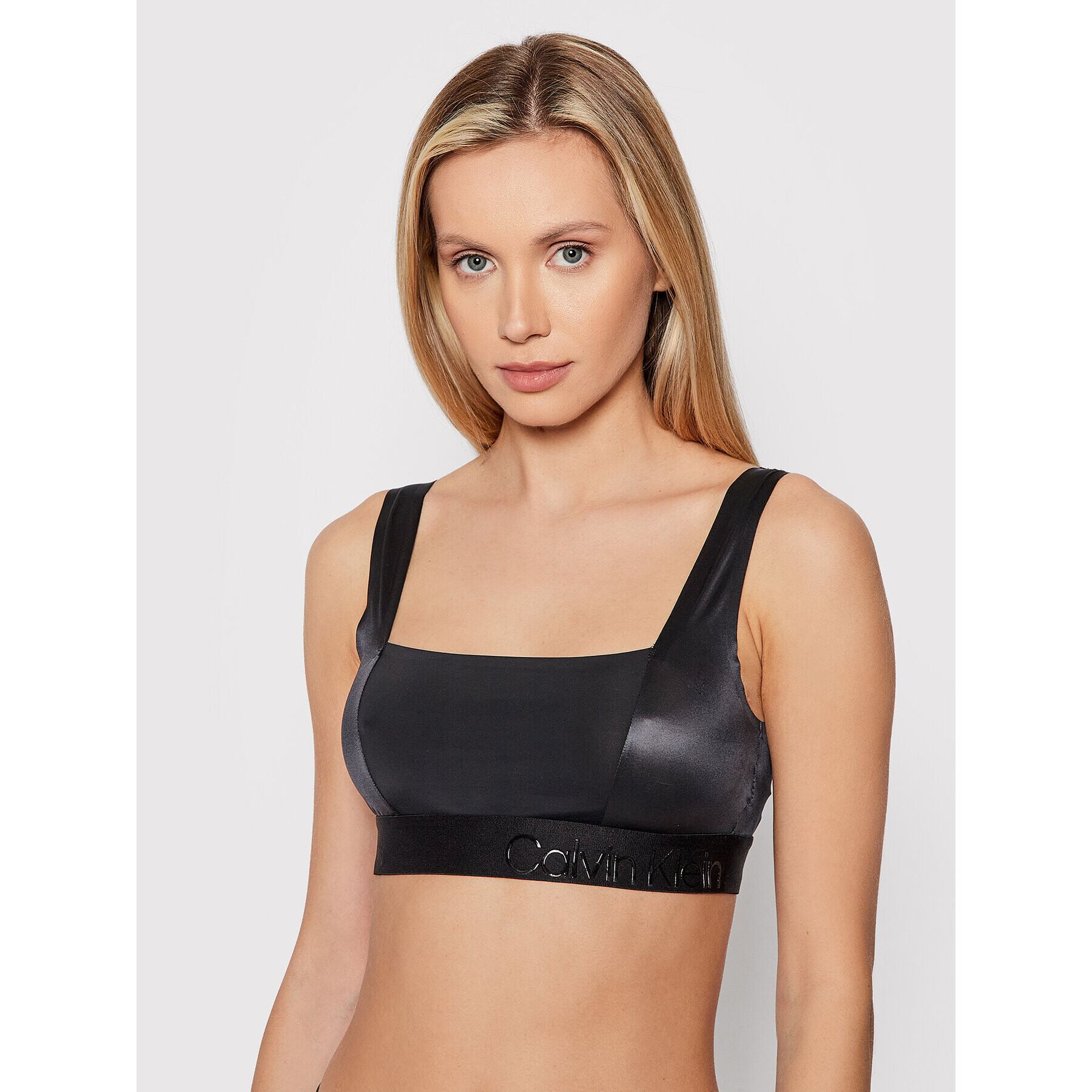 Calvin Klein Underwear Сутиен-топ 000QF6663E Черен - Pepit.bg