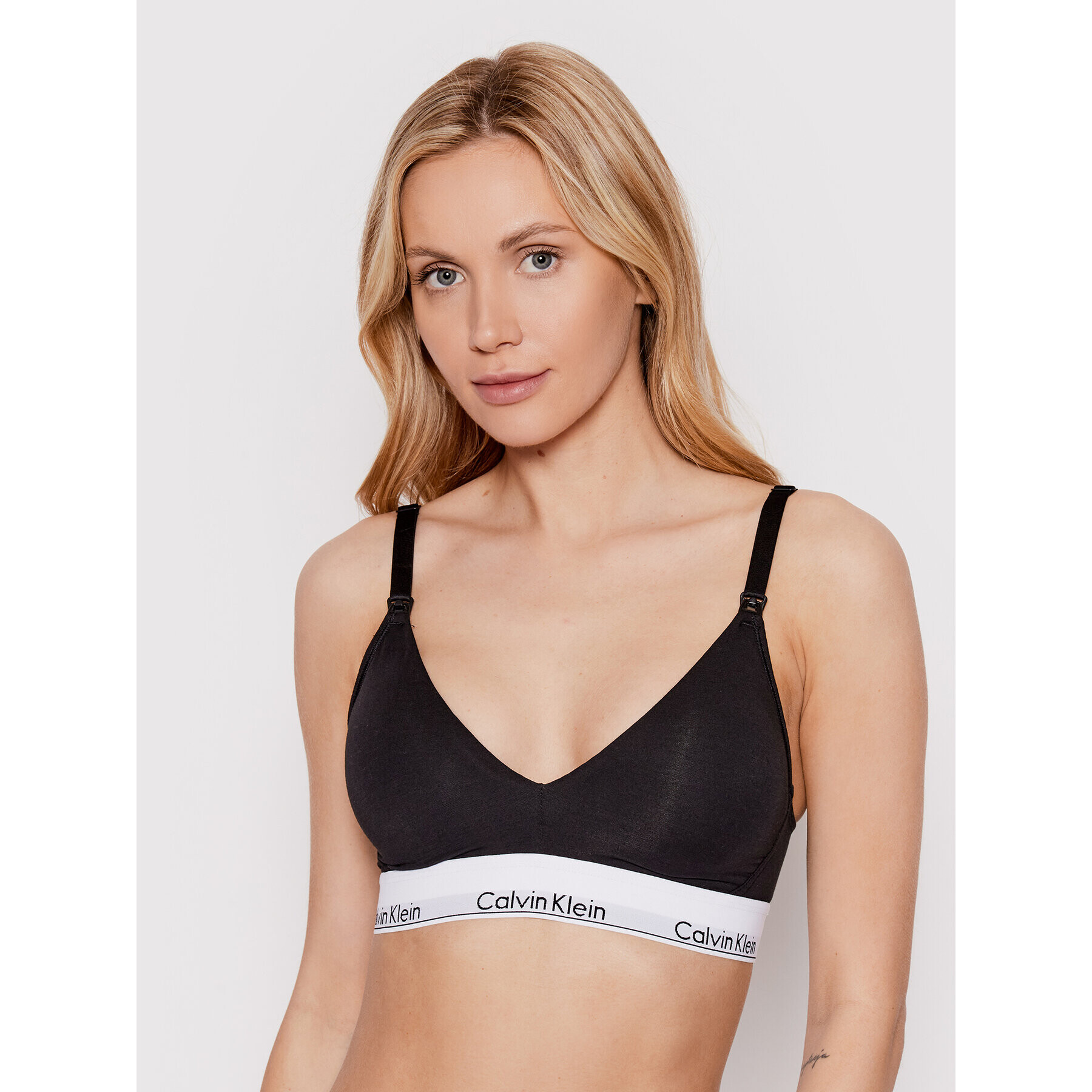 Calvin Klein Underwear Сутиен за кърмене 000QF6218E Черен - Pepit.bg