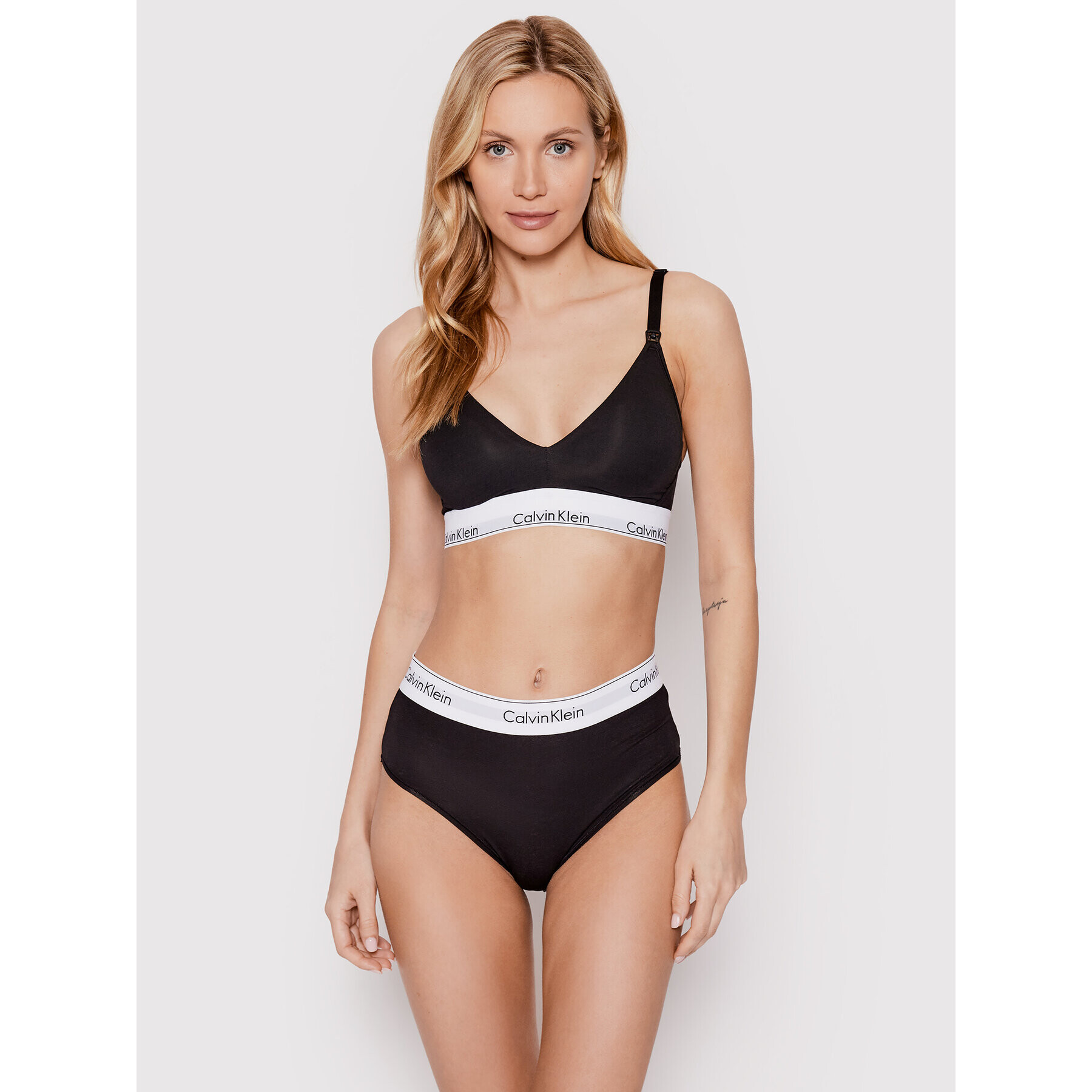 Calvin Klein Underwear Сутиен за кърмене 000QF6218E Черен - Pepit.bg