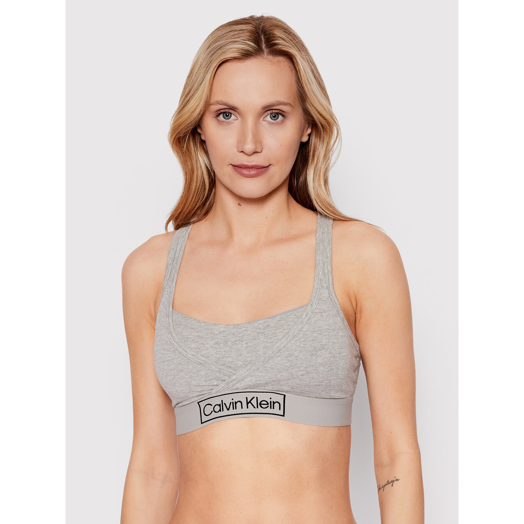 Calvin Klein Underwear Сутиен за кърмене 000QF6752E Сив - Pepit.bg