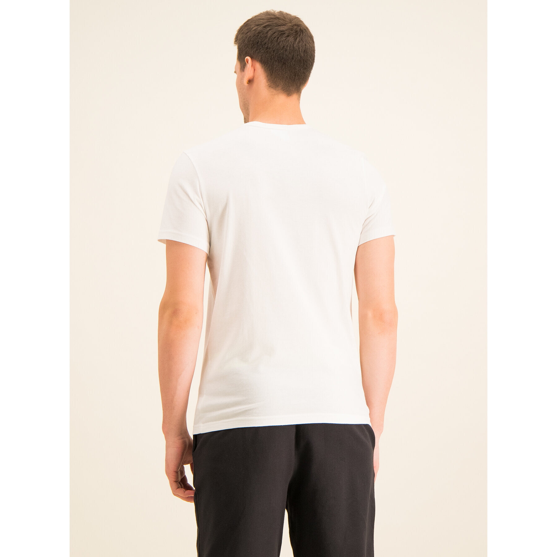Calvin Klein Underwear Тишърт 000NM1129E Бял Regular Fit - Pepit.bg