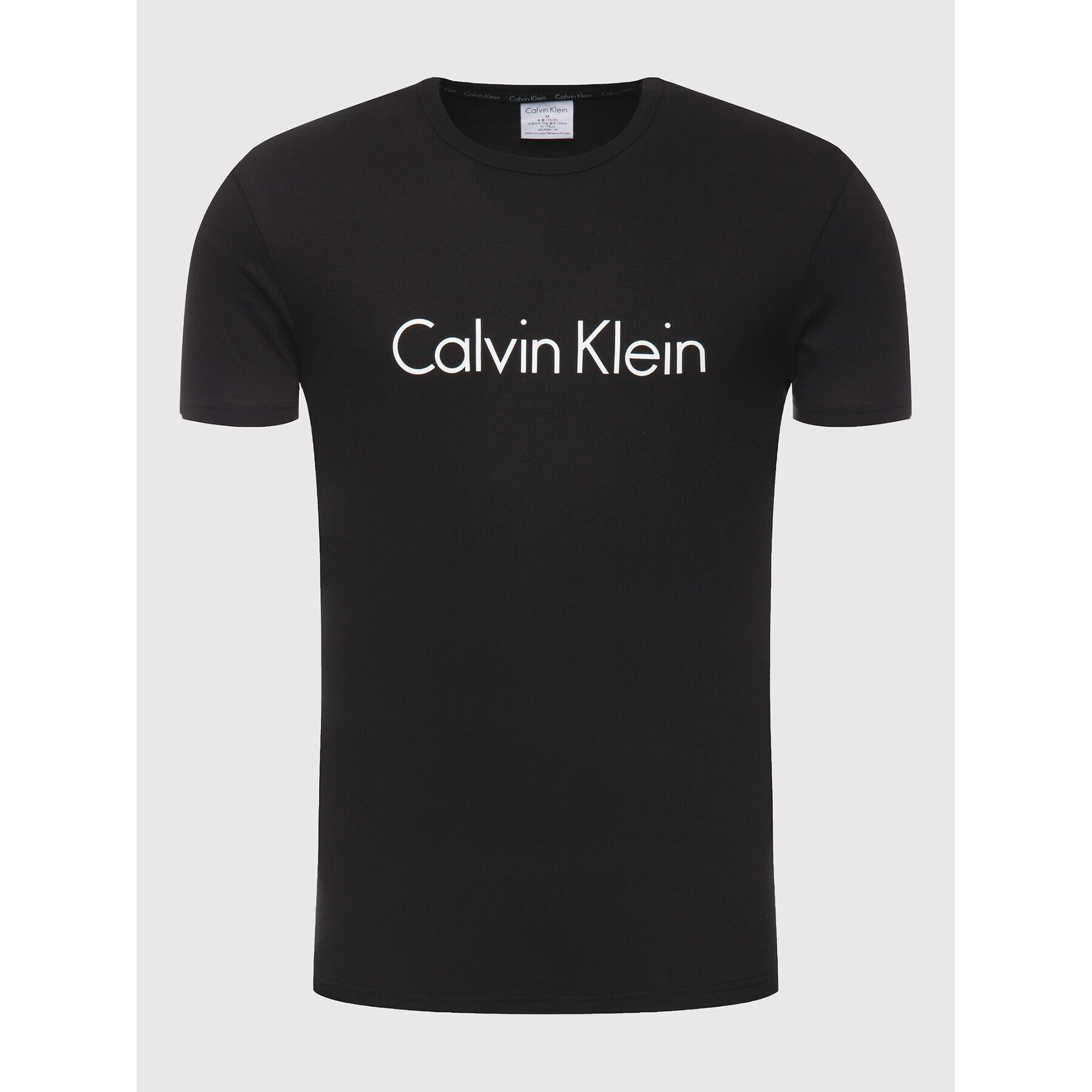 Calvin Klein Underwear Тишърт 000NM1129E Черен Regular Fit - Pepit.bg