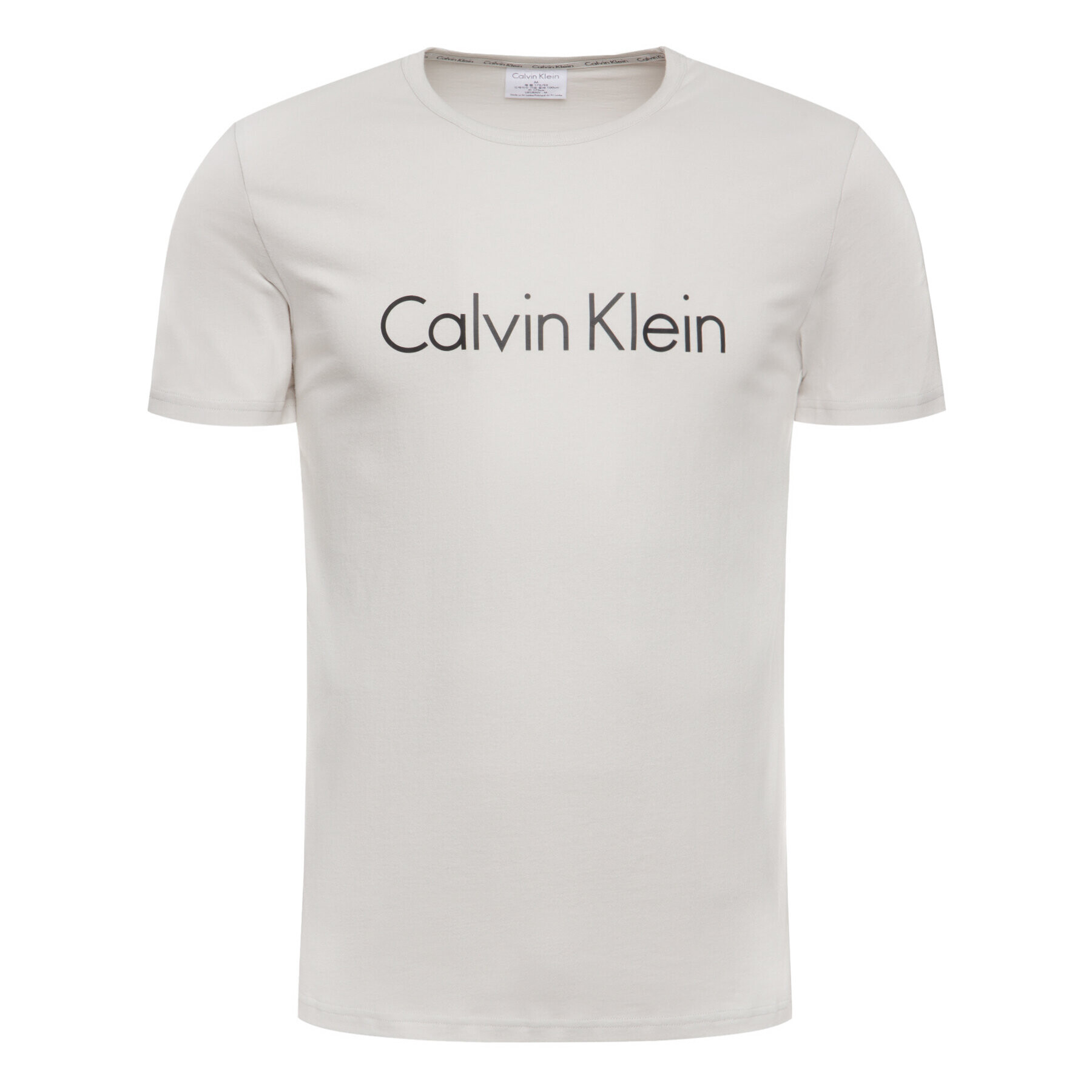 Calvin Klein Underwear Тишърт 000NM1129E Сив Regular Fit - Pepit.bg