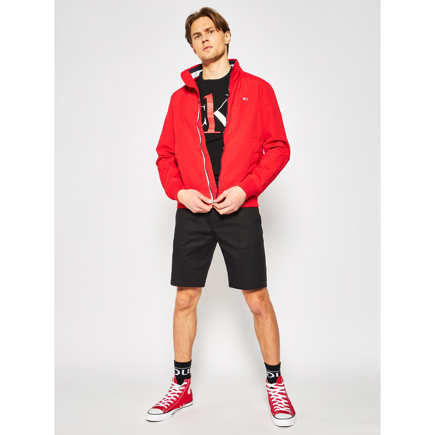 Calvin Klein Underwear Тишърт 000NM1903E Черен Regular Fit - Pepit.bg