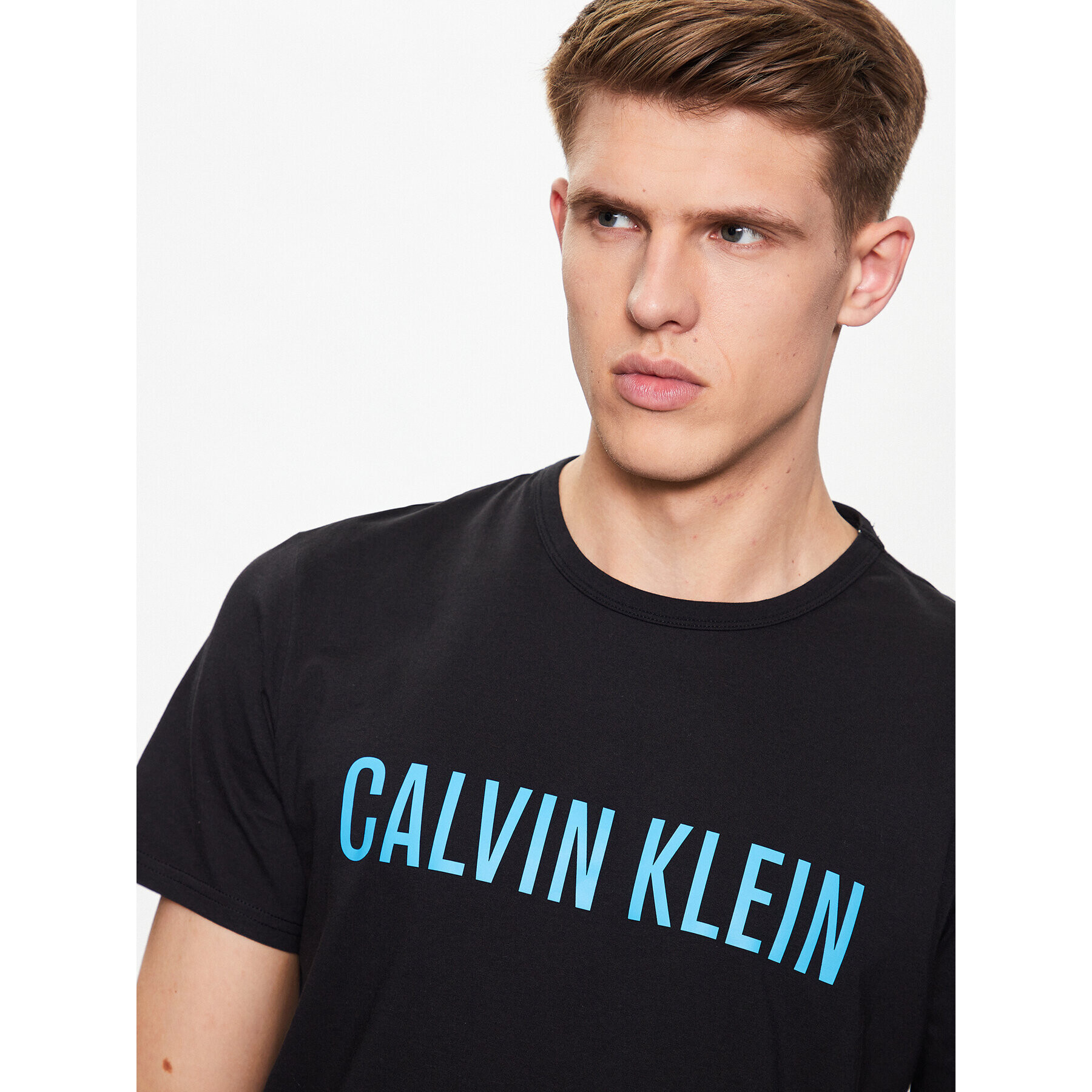 Calvin Klein Underwear Тишърт 000NM1959E Черен Regular Fit - Pepit.bg
