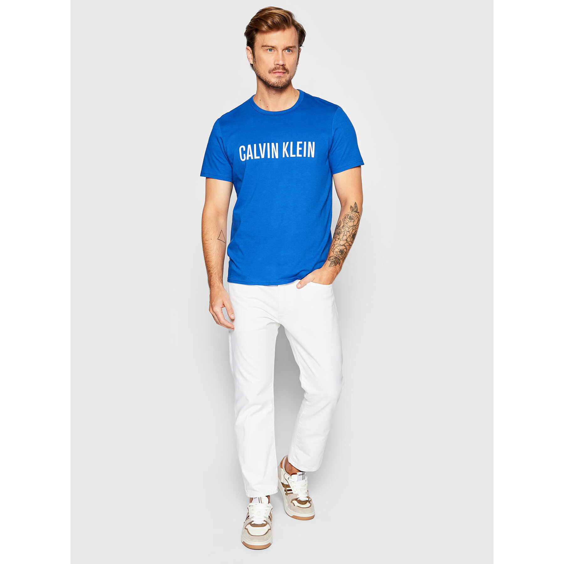 Calvin Klein Underwear Тишърт 000NM1959E Син Regular Fit - Pepit.bg
