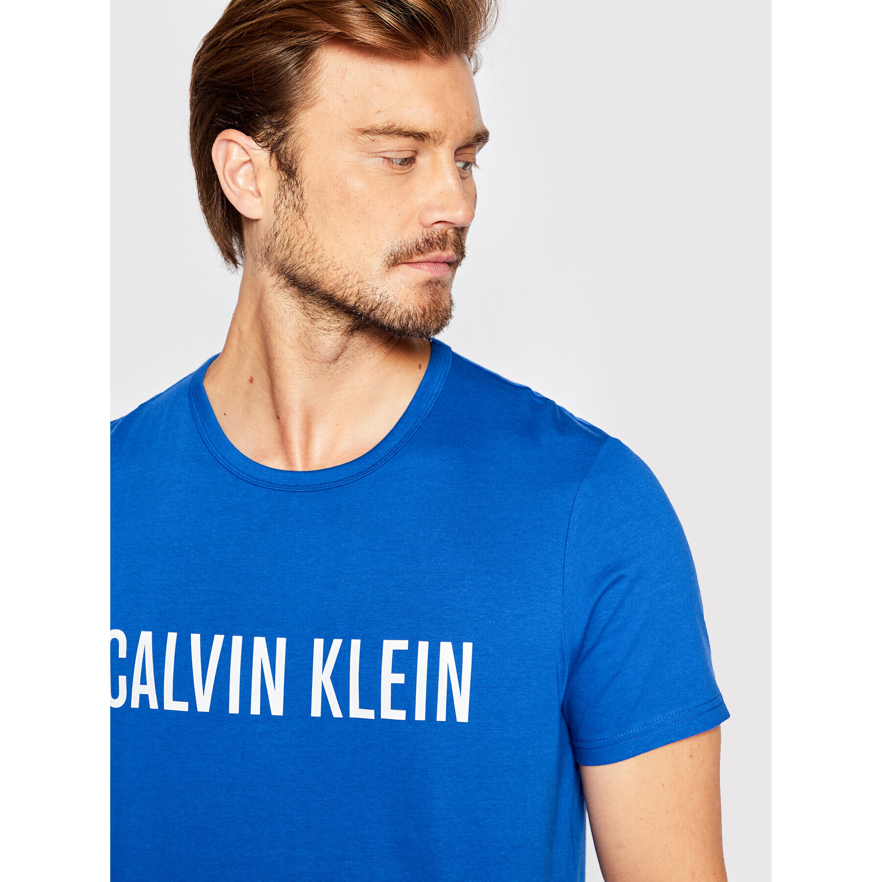 Calvin Klein Underwear Тишърт 000NM1959E Син Regular Fit - Pepit.bg