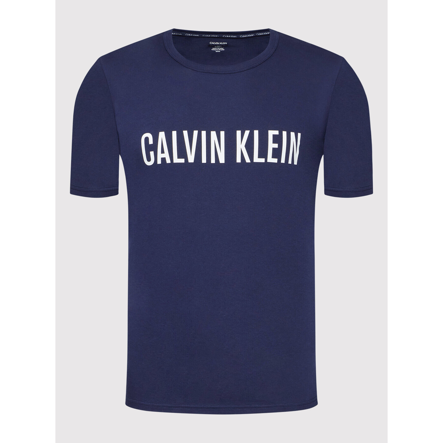 Calvin Klein Underwear Тишърт 000NM1959E Тъмносин Regular Fit - Pepit.bg