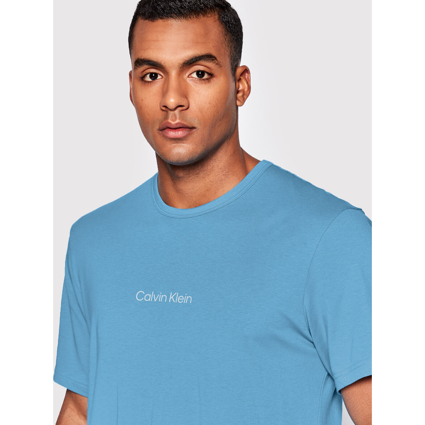 Calvin Klein Underwear Тишърт 000NM2170E Син Relaxed Fit - Pepit.bg