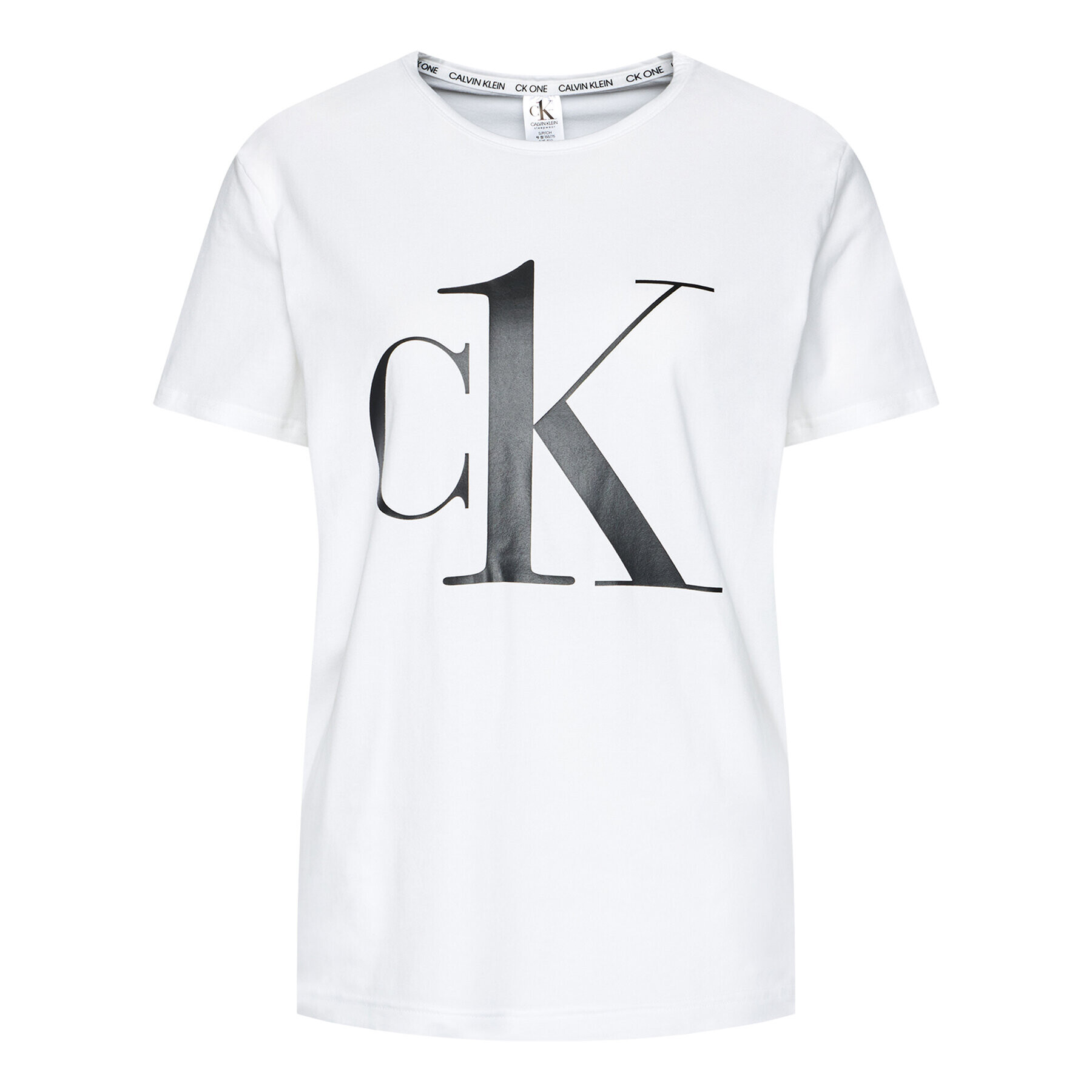 Calvin Klein Underwear Тишърт 000QS6436E Бял Regular Fit - Pepit.bg