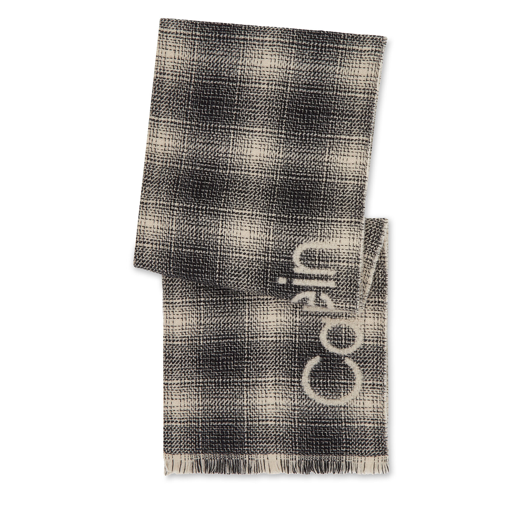 Calvin Klein Зимен шал Check Scarf K50K510989 Черен - Pepit.bg