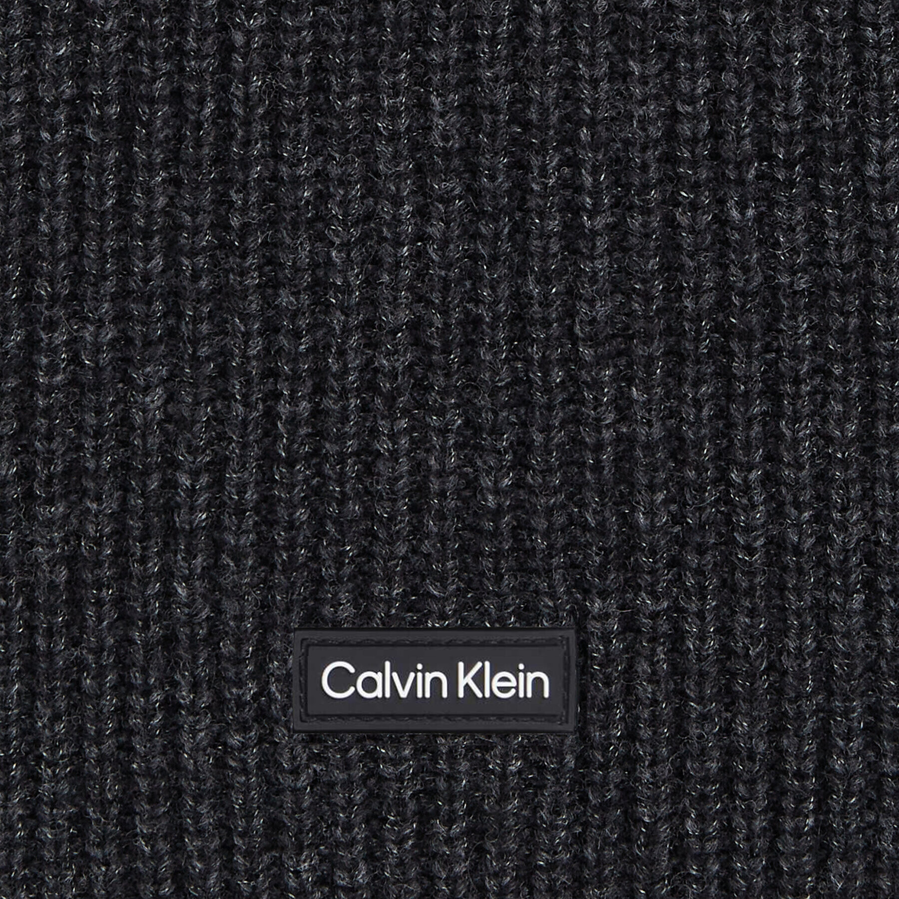 Calvin Klein Зимен шал Daddy Wool Knit Scarf K50K510995 Сив - Pepit.bg