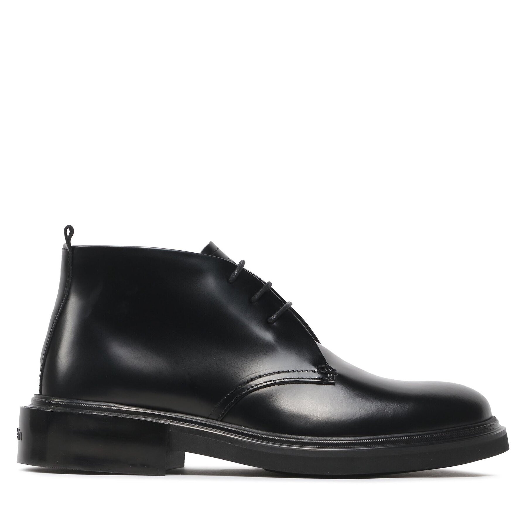 Calvin Klein Зимни обувки Mid Cut Boot HM0HM01010 Черен - Pepit.bg