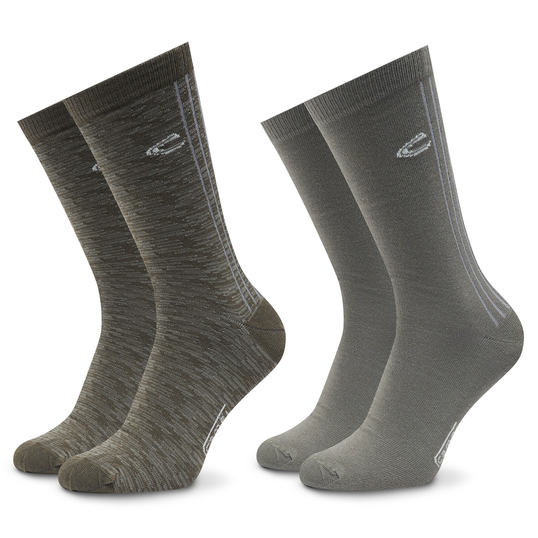 Camel Active Комплект 2 чифта дълги чорапи мъжки 6318 Каки - Pepit.bg