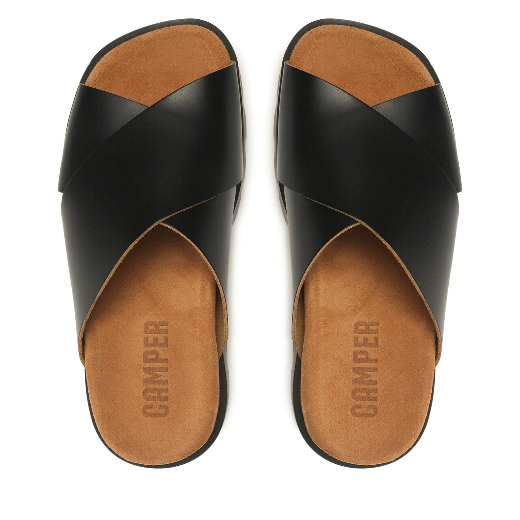 Camper Чехли Brutus Sandal K201321-001 Черен - Pepit.bg