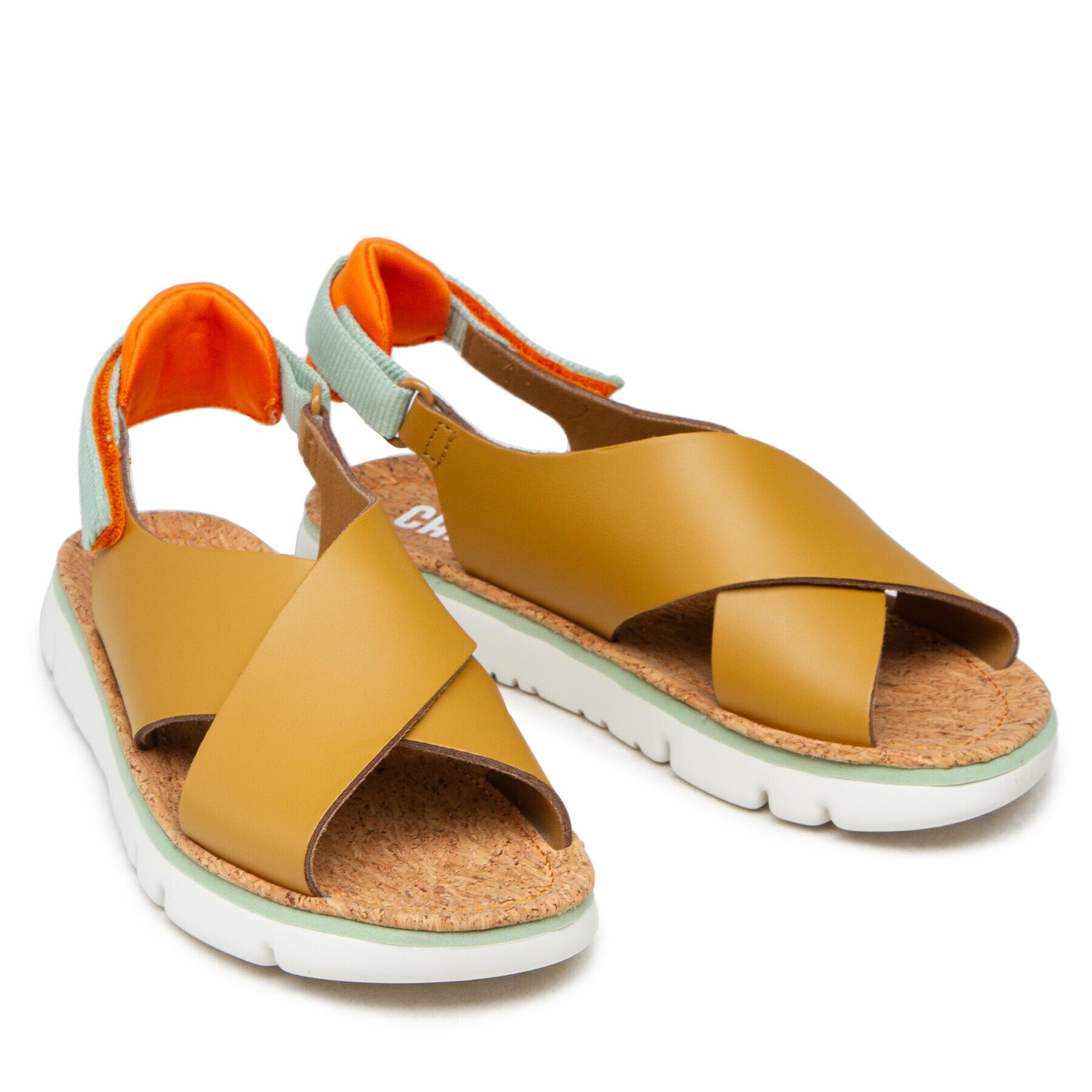 Camper Сандали Oruga Sandal K200157-041 Кафяв - Pepit.bg