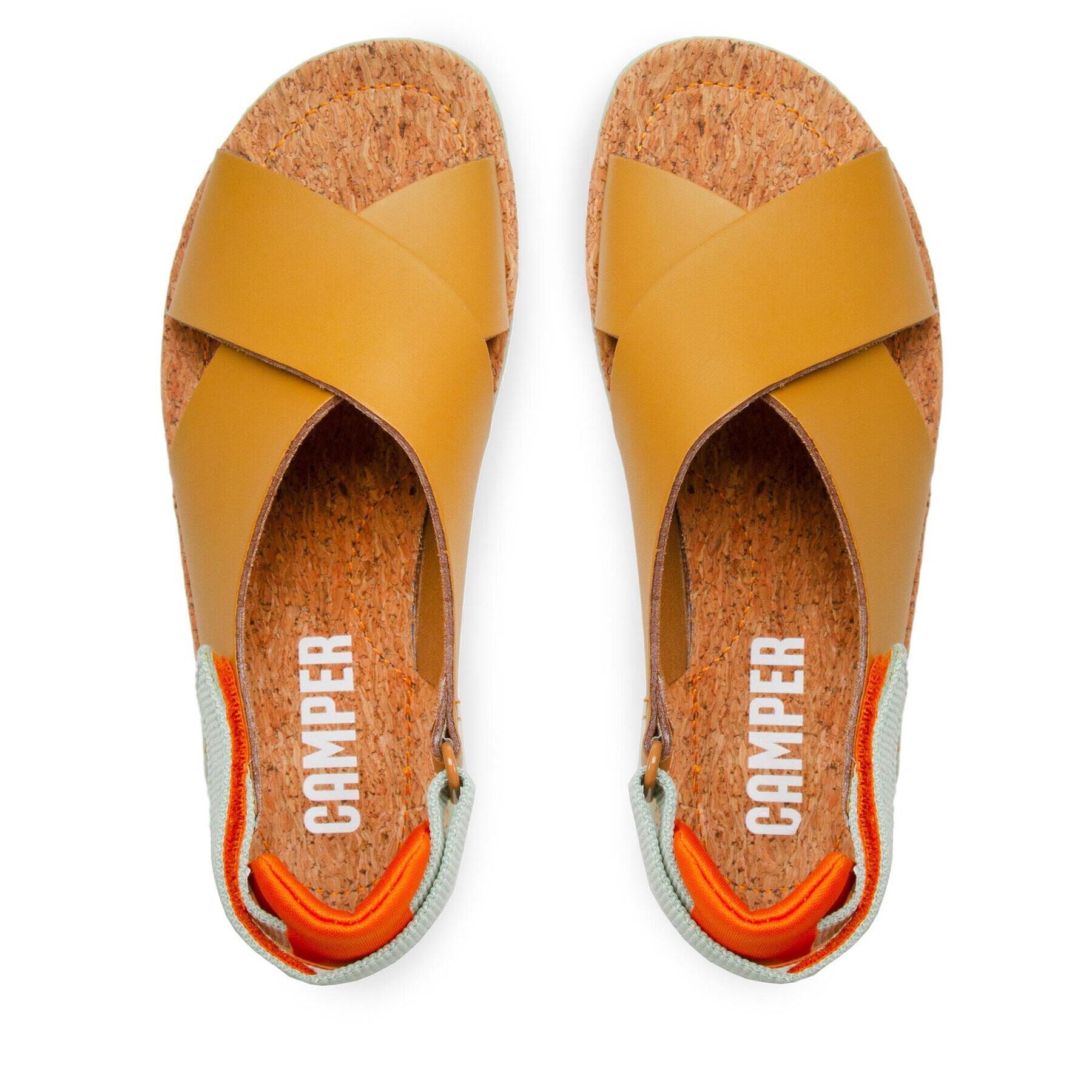 Camper Сандали Oruga Sandal K200157-041 Кафяв - Pepit.bg