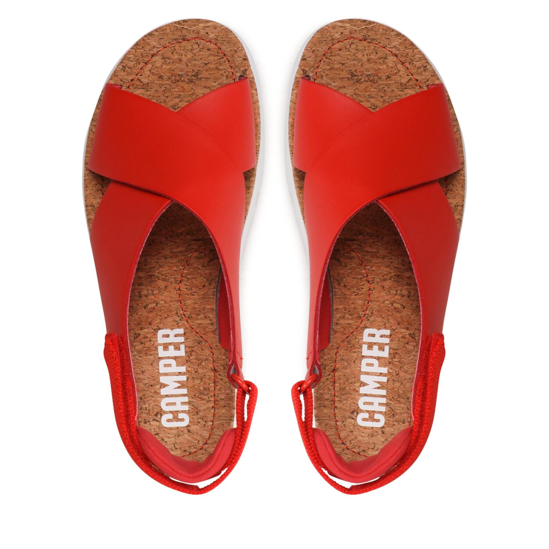 Camper Сандали Oruga Sandal K200157-049 Червен - Pepit.bg