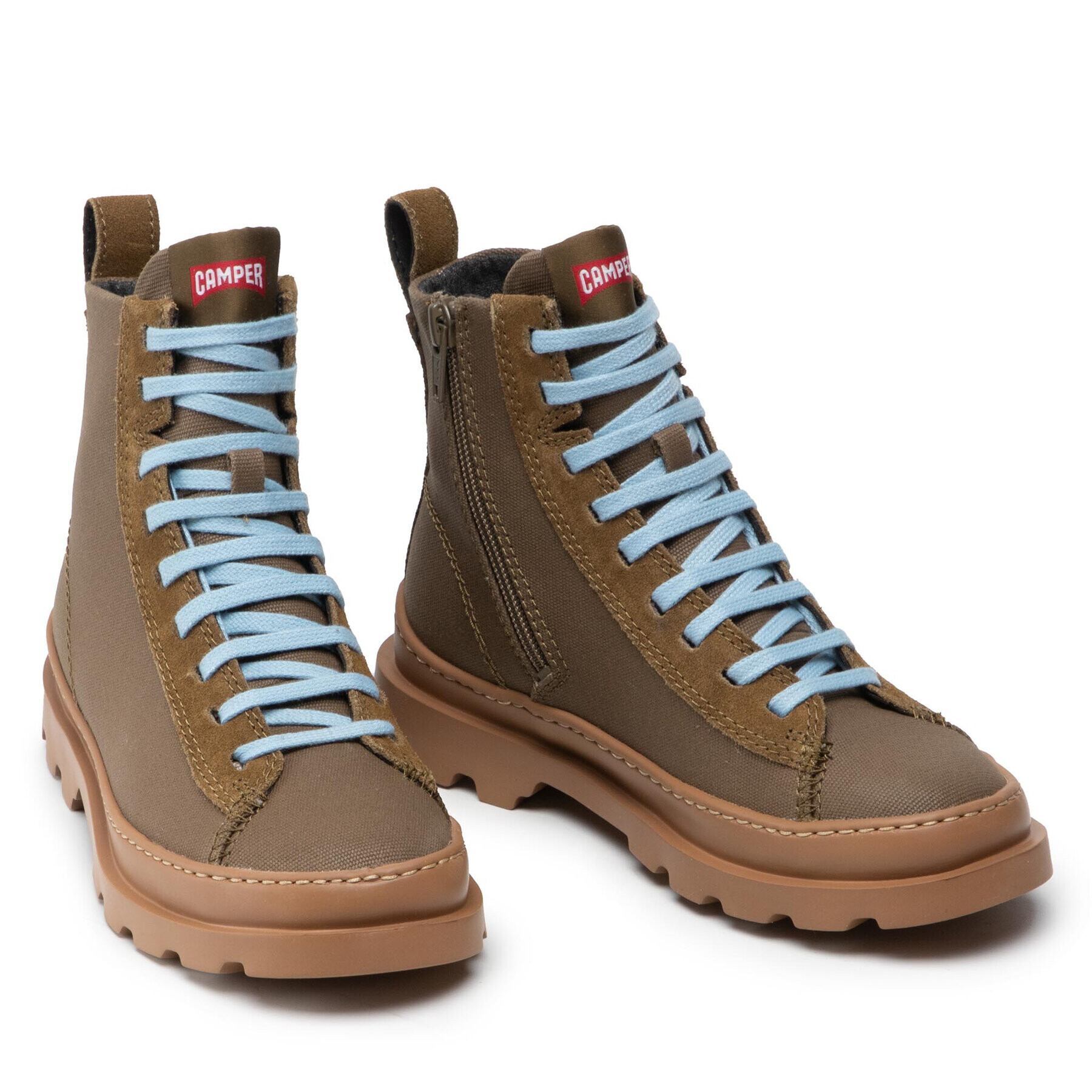 Camper Туристически oбувки Brutus K400621-003 Зелен - Pepit.bg