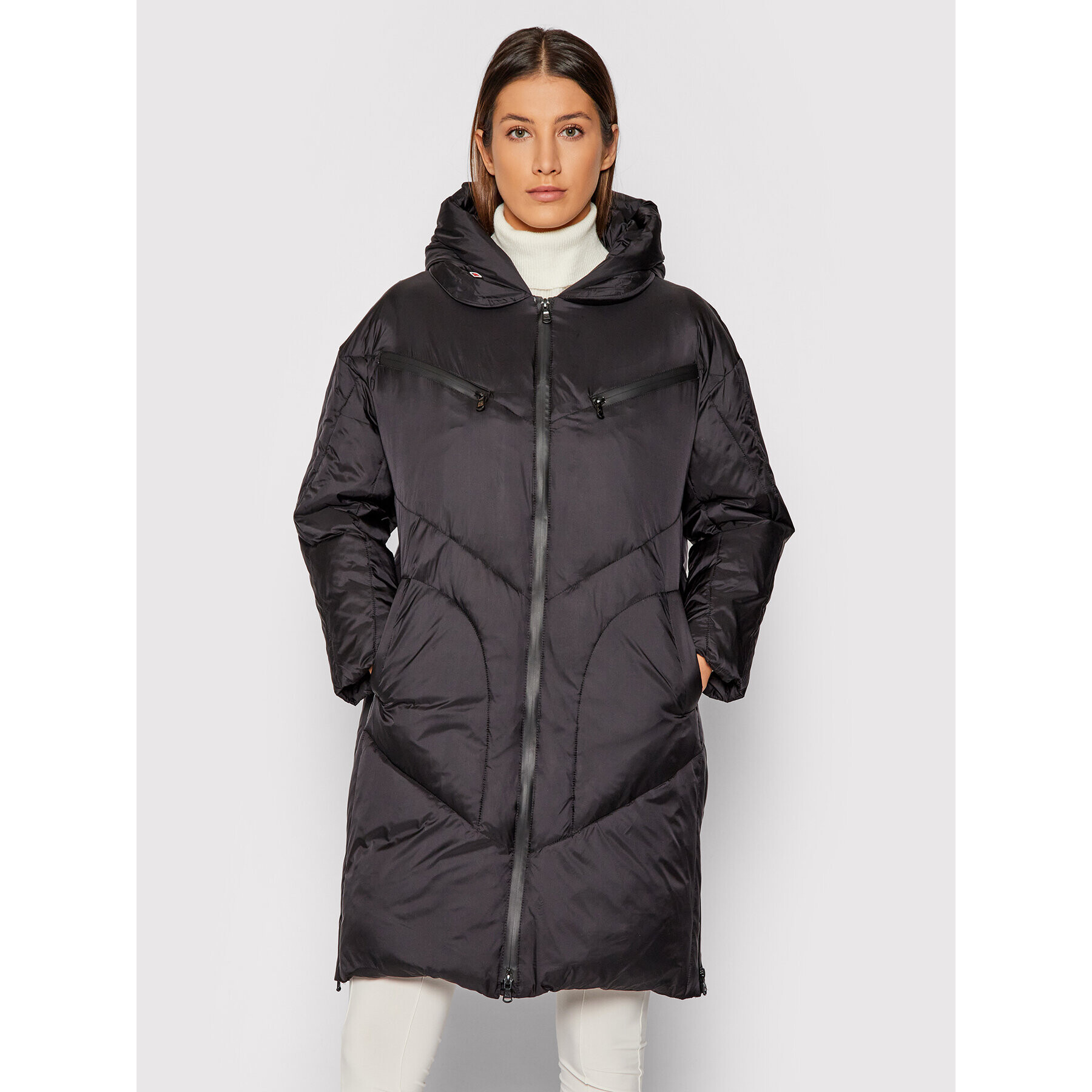 Canadian Classics Пухено яке Celine CN.G221440W Черен Regular Fit - Pepit.bg