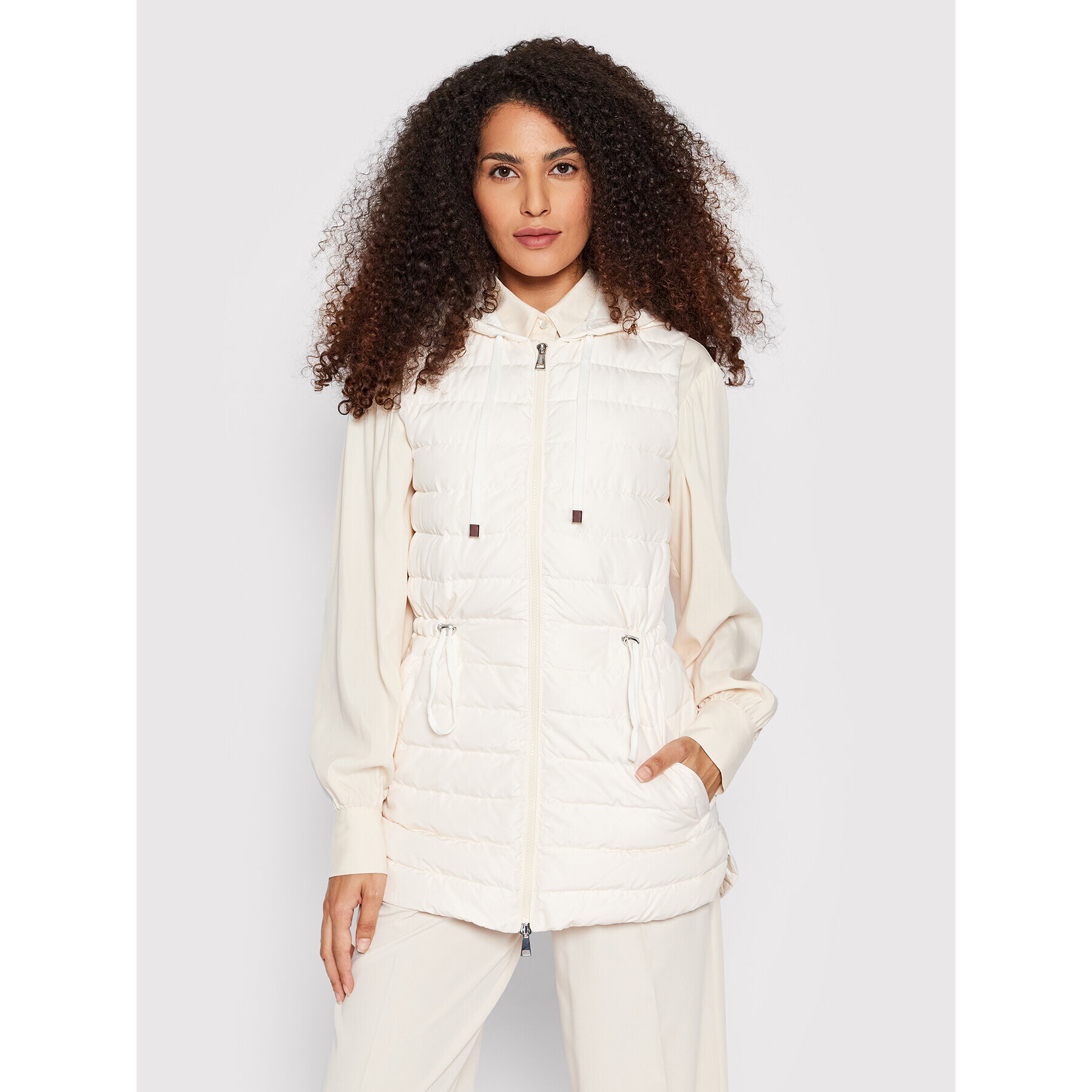 Cappellini Елек M03296 06695 Бежов Regular Fit - Pepit.bg