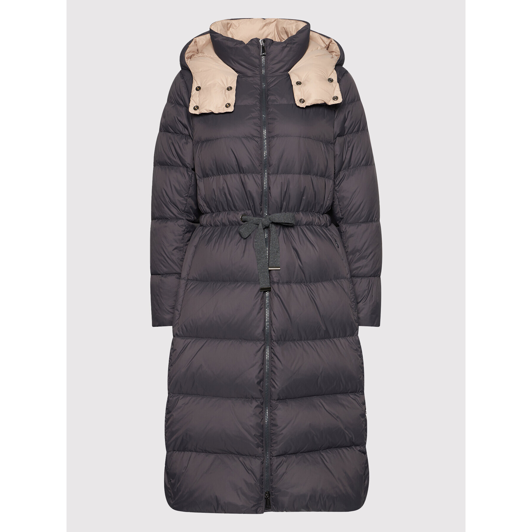 Cappellini Пухено яке M24396 6098C Сив Regular Fit - Pepit.bg