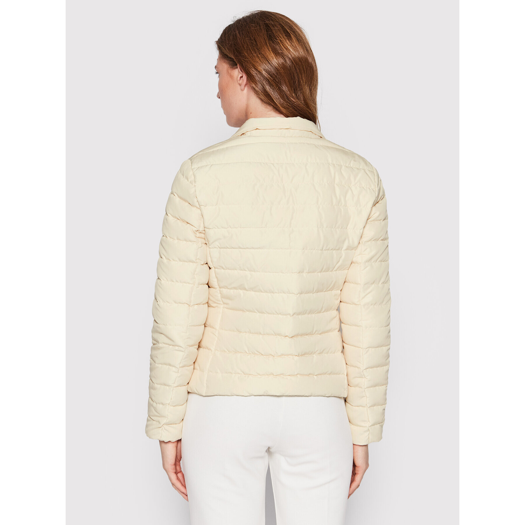 Cappellini Пухено яке M24422 06695 Бежов Regular Fit - Pepit.bg