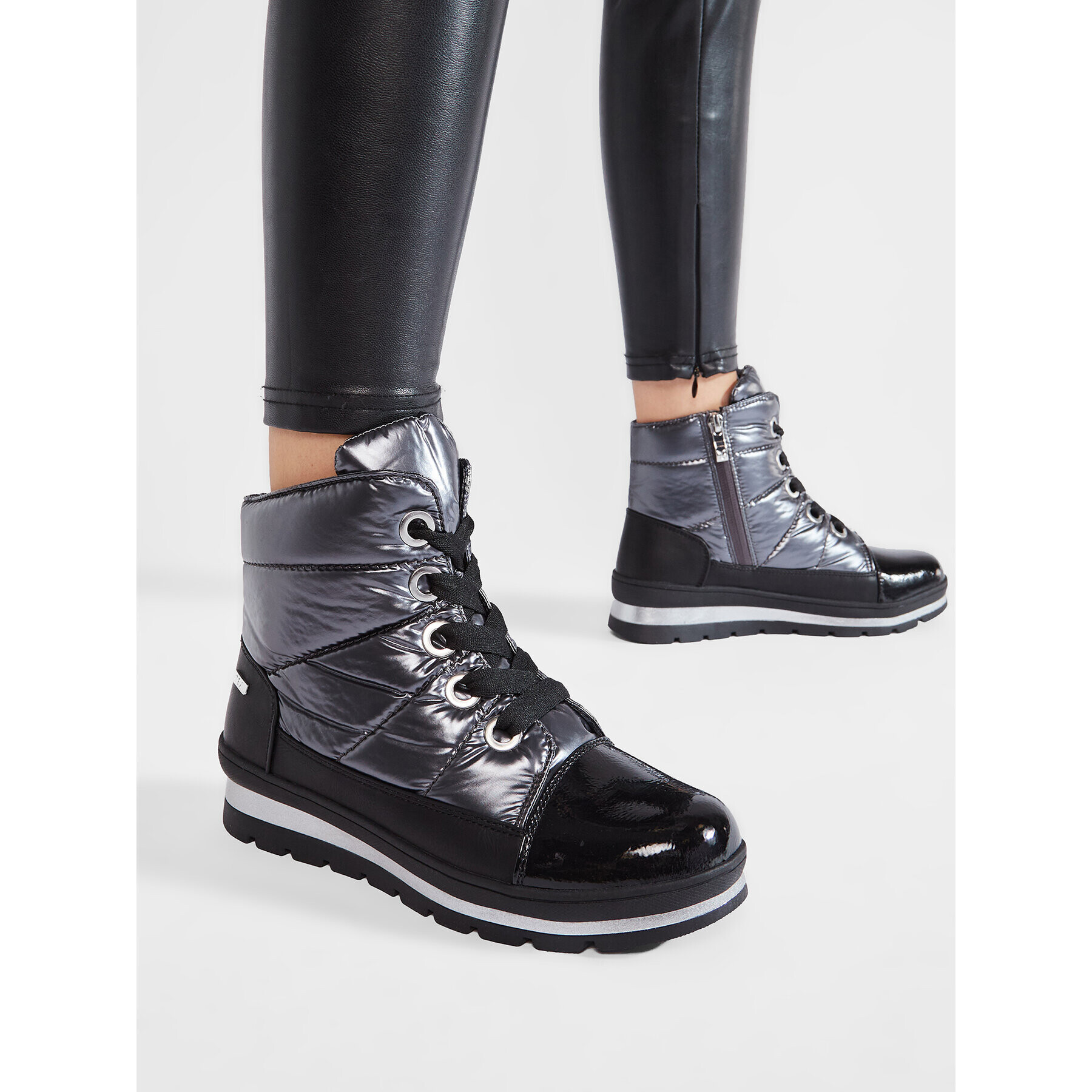 Caprice Апрески 9-26242-27 Сребрист - Pepit.bg