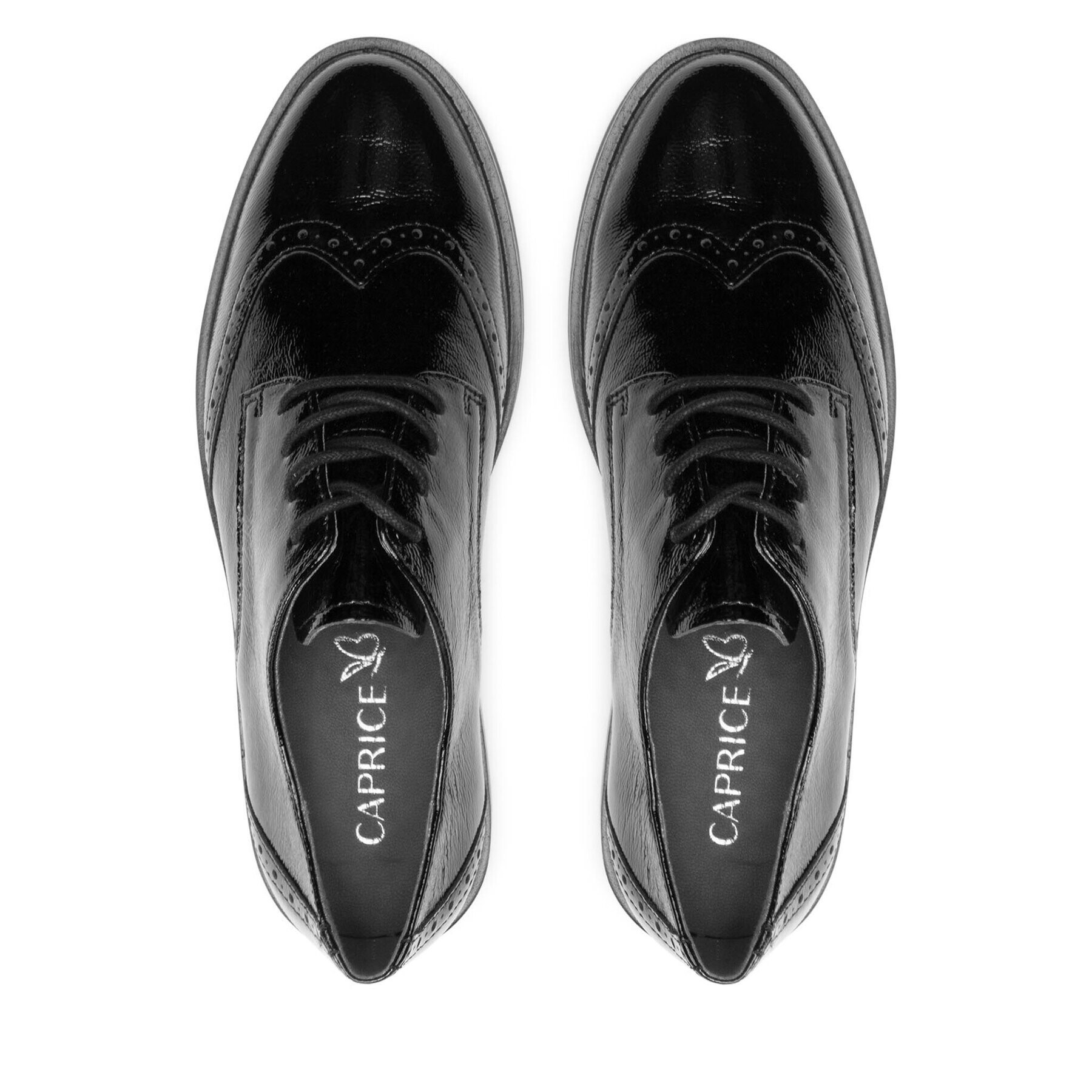 Caprice Оксфордки 9-23201-41 Черен - Pepit.bg