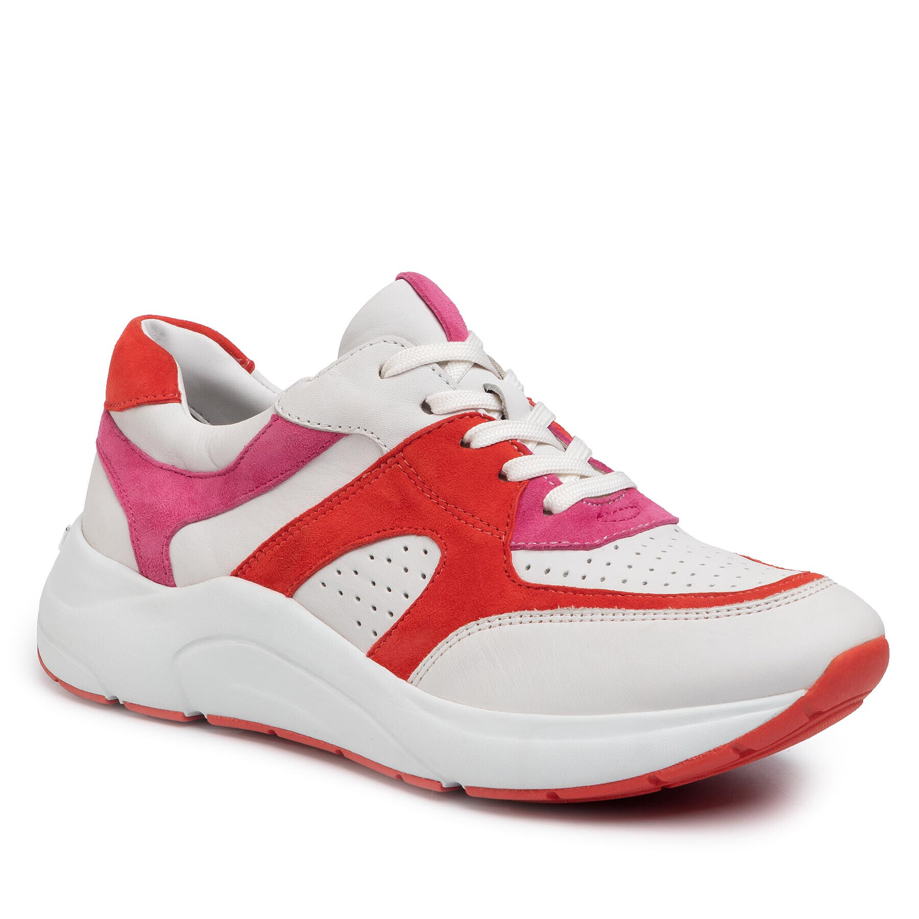 Caprice Сникърси 9-23501-24 Бял - Pepit.bg