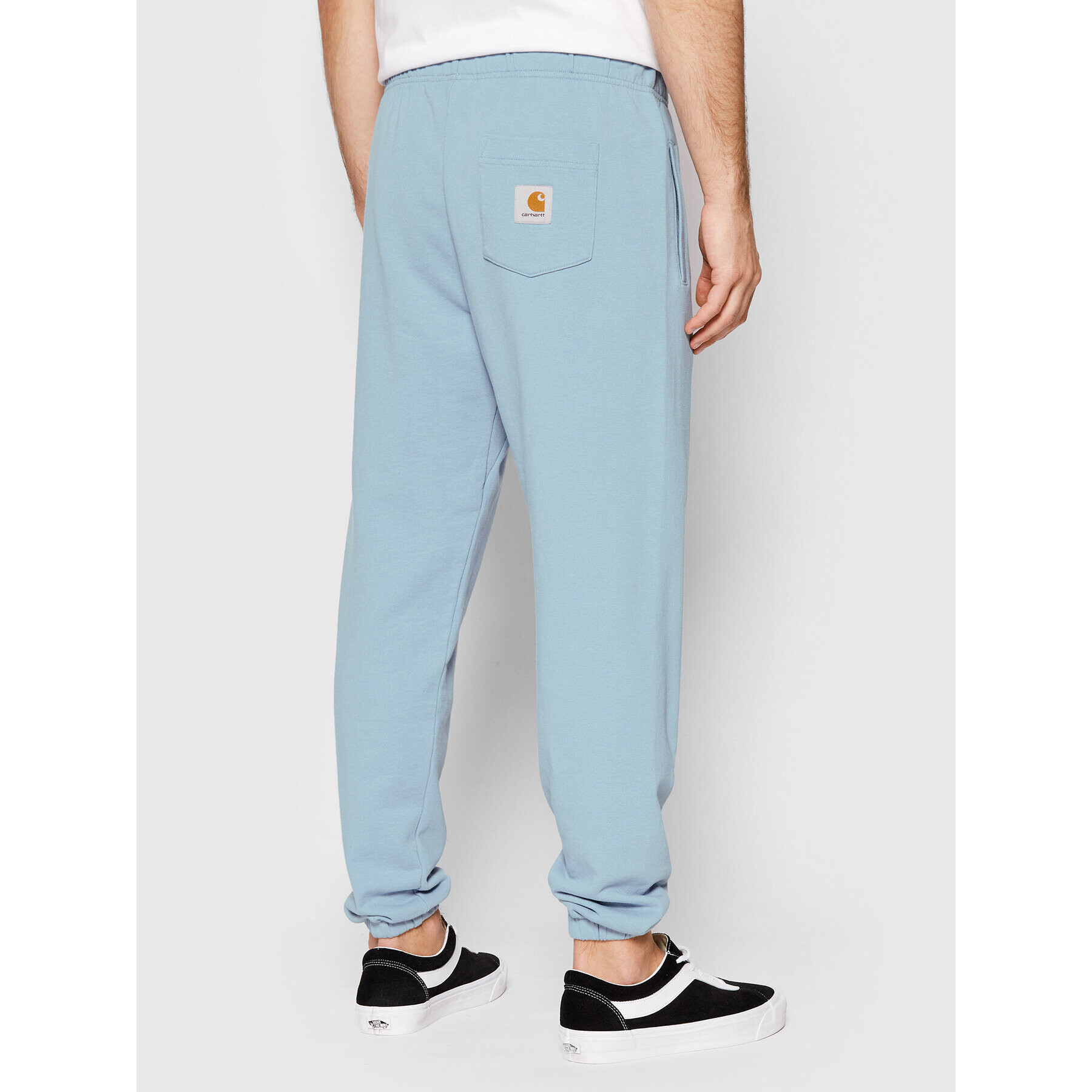 Carhartt WIP Долнище анцуг Sweat I027697 Син Regular Fit - Pepit.bg